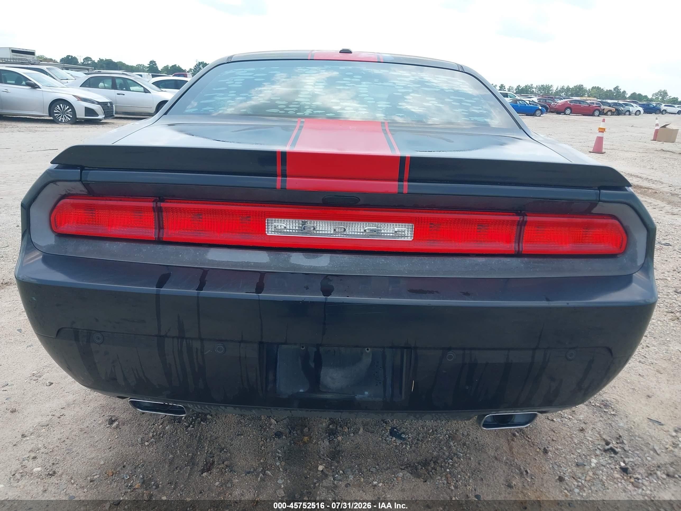 2013 Dodge Challenger Rallye Redline Black vin: 2C3CDYAGXDH579032