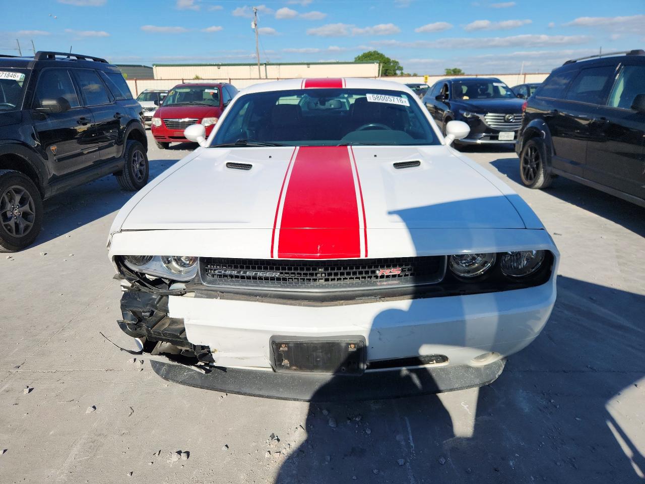 2013 Dodge Challenger Sxt White vin: 2C3CDYAGXDH579144
