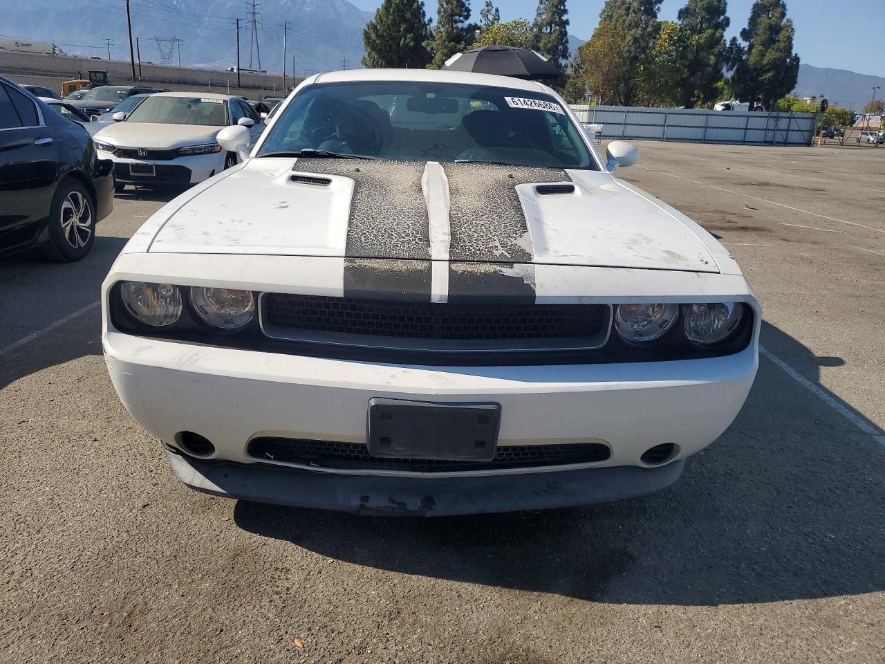 2013 Dodge Challenger Sxt White vin: 2C3CDYAGXDH649371