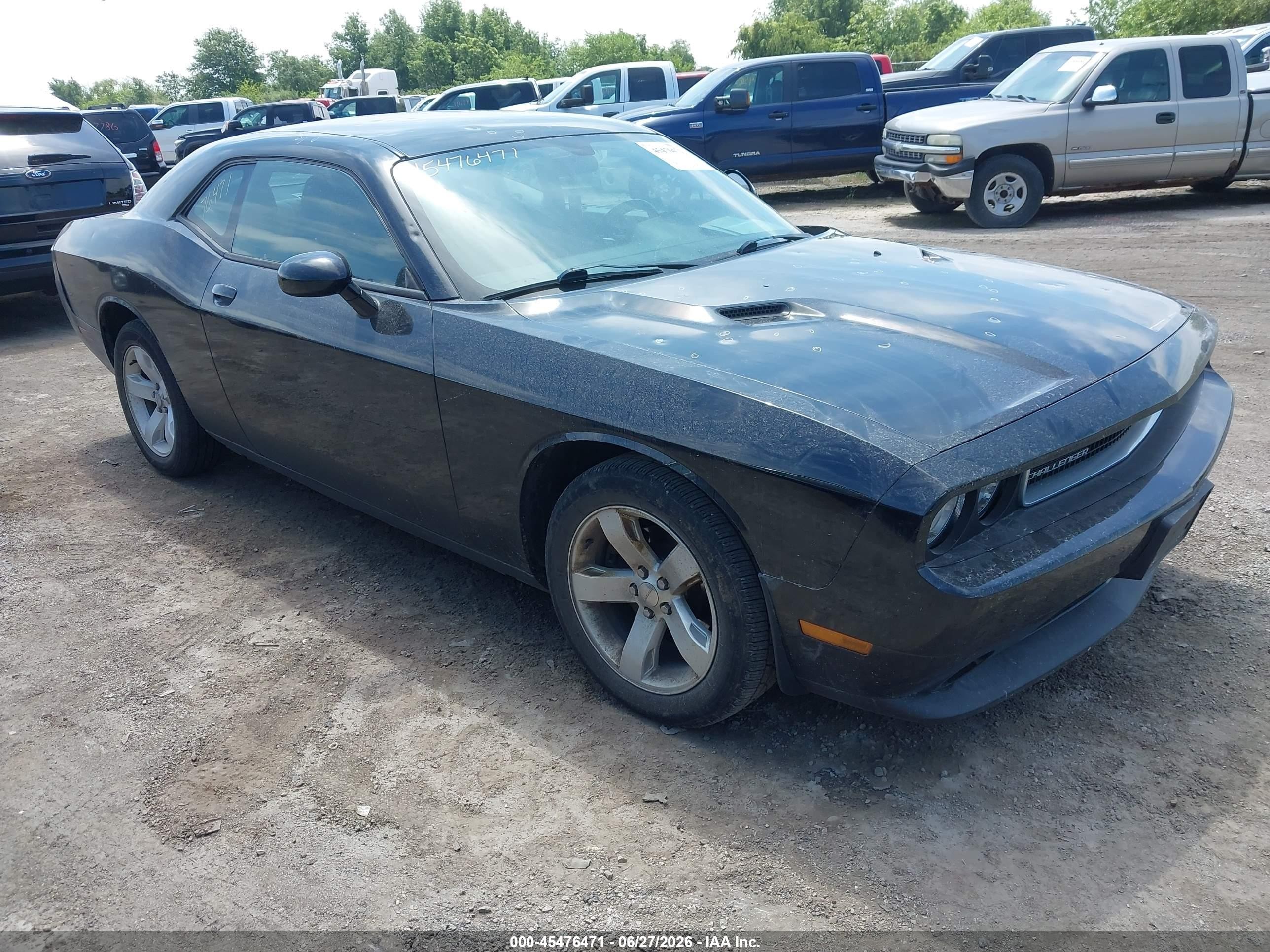 2013 Dodge Challenger Sxt Black vin: 2C3CDYAGXDH653386