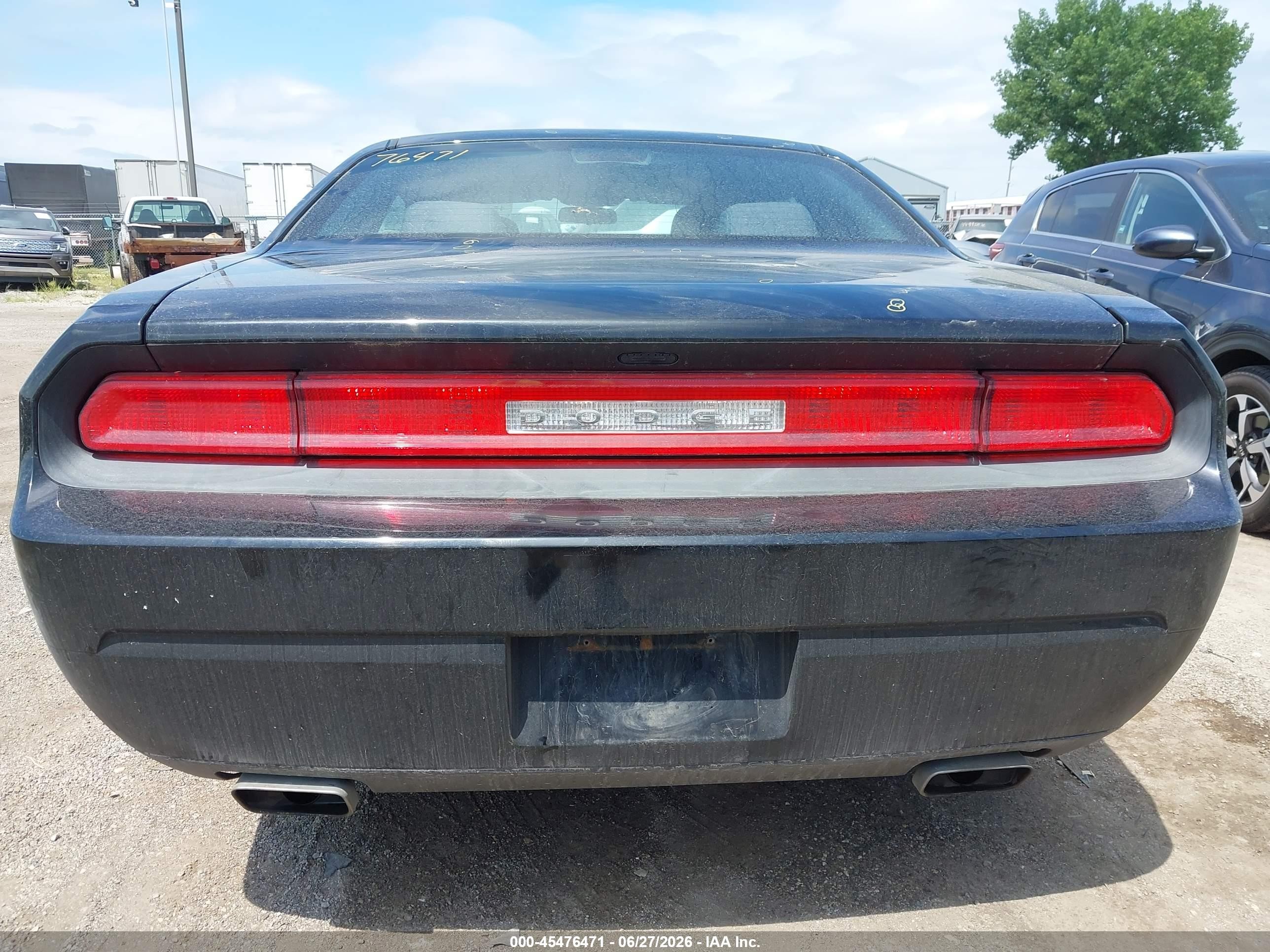 2013 Dodge Challenger Sxt Black vin: 2C3CDYAGXDH653386