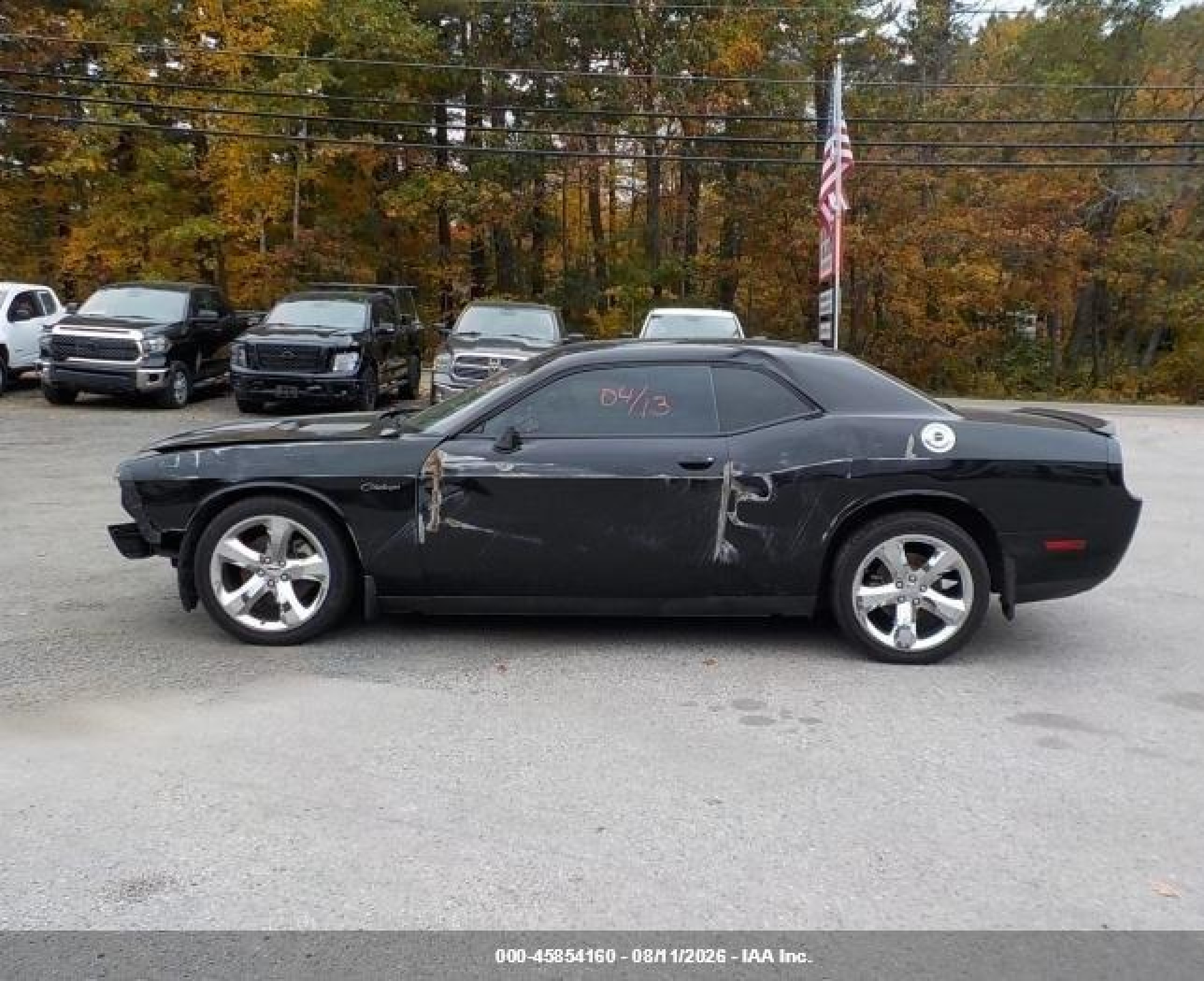 2013 Dodge Challenger Sxt Plus Черный vin: 2C3CDYAGXDH674870