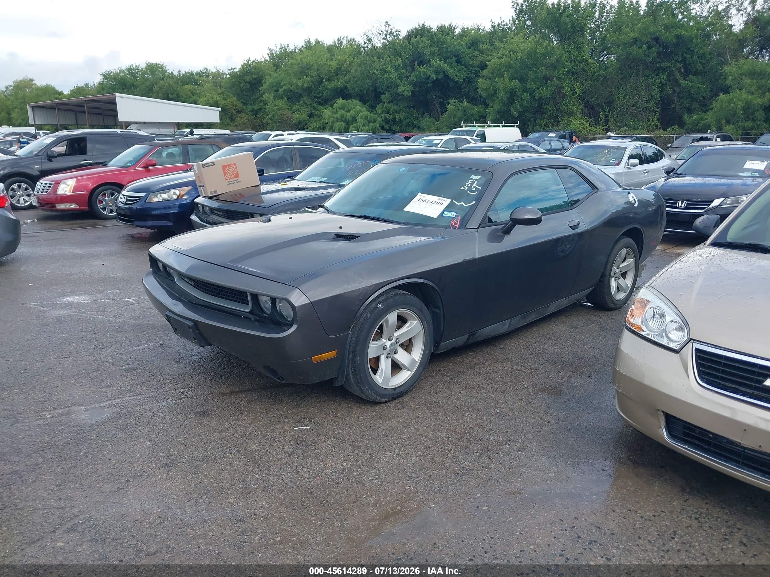 2013 Dodge Challenger Sxt Gray vin: 2C3CDYAGXDH679597