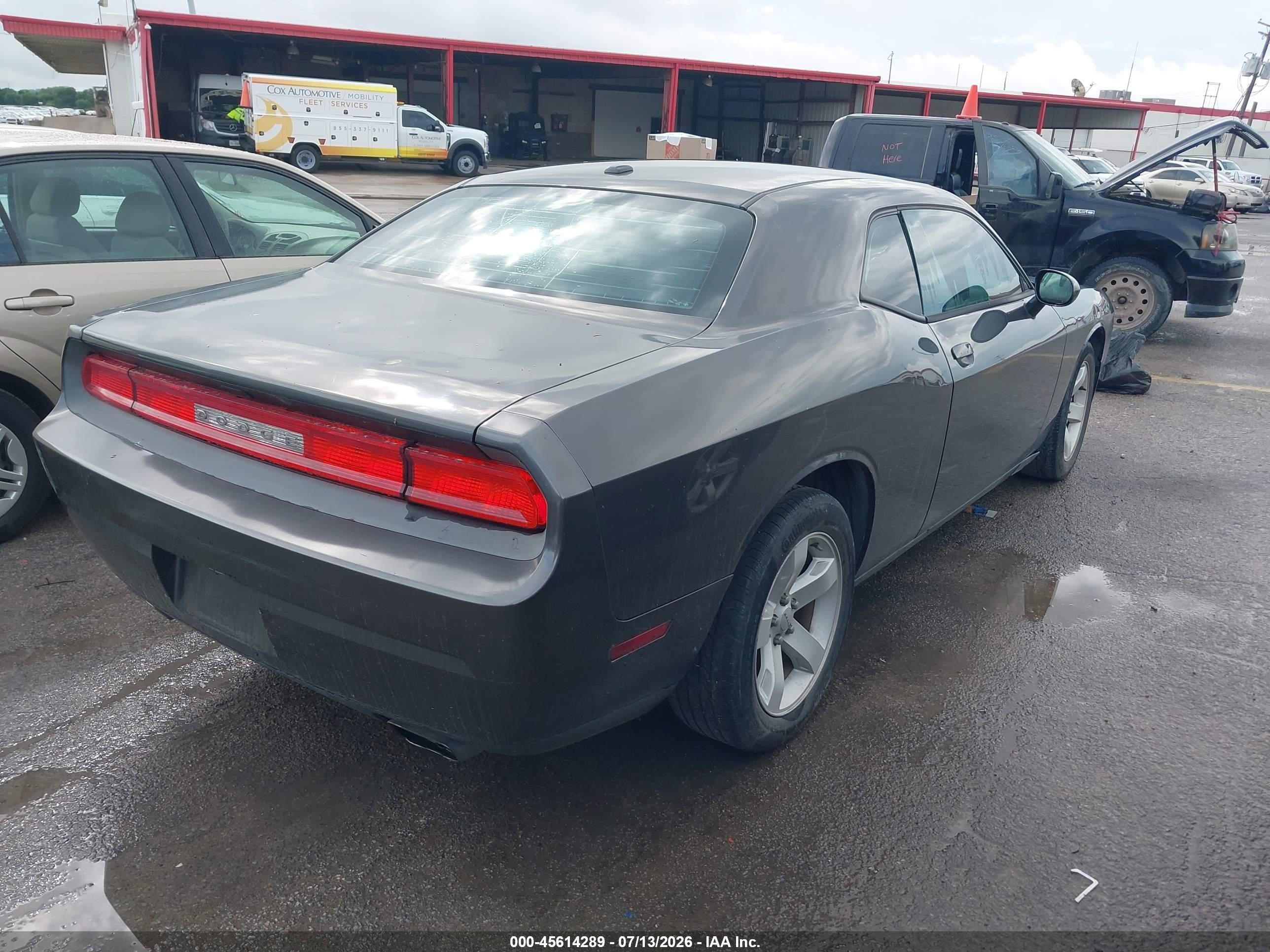 2013 Dodge Challenger Sxt Gray vin: 2C3CDYAGXDH679597