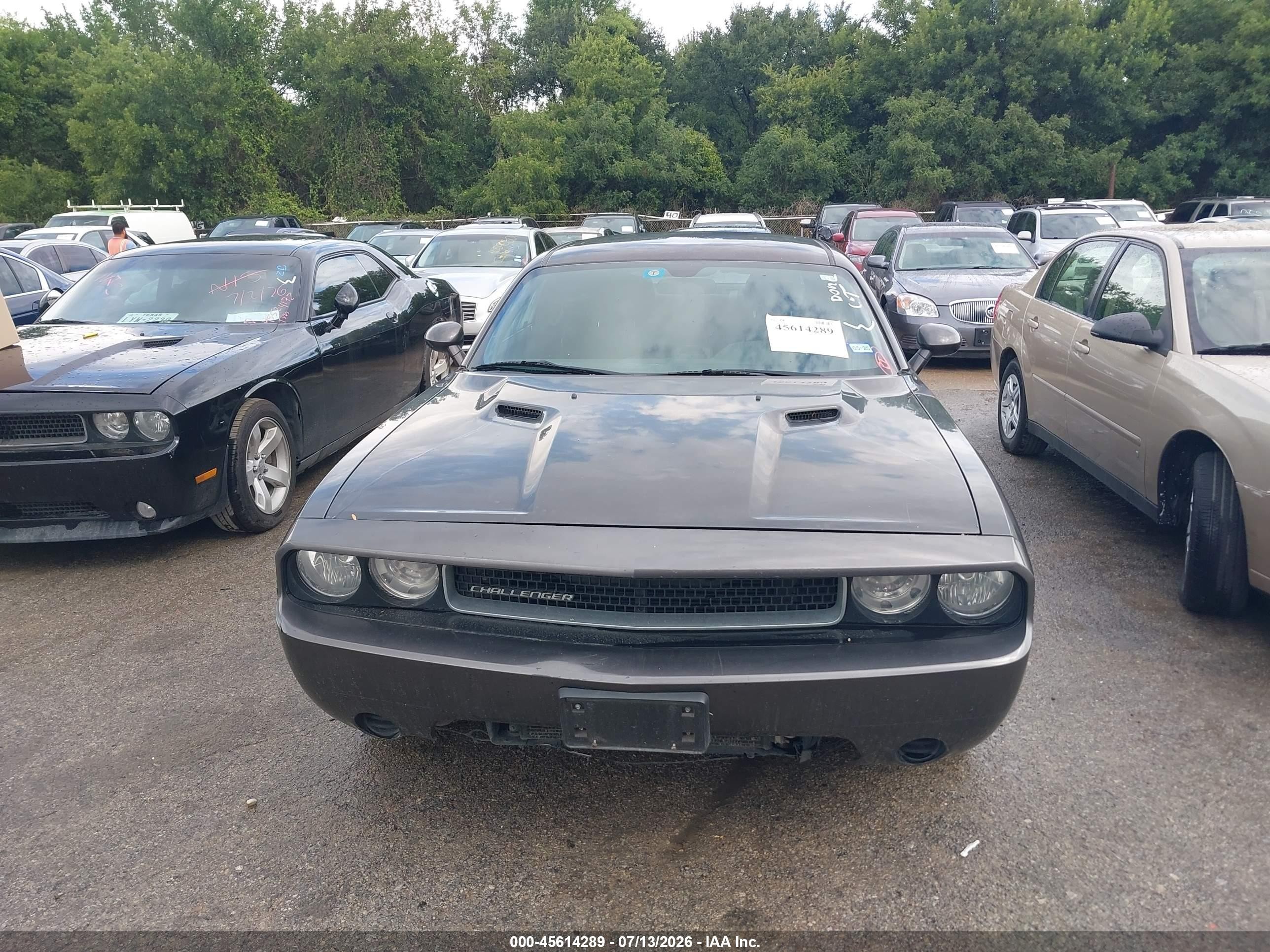 2013 Dodge Challenger Sxt Gray vin: 2C3CDYAGXDH679597