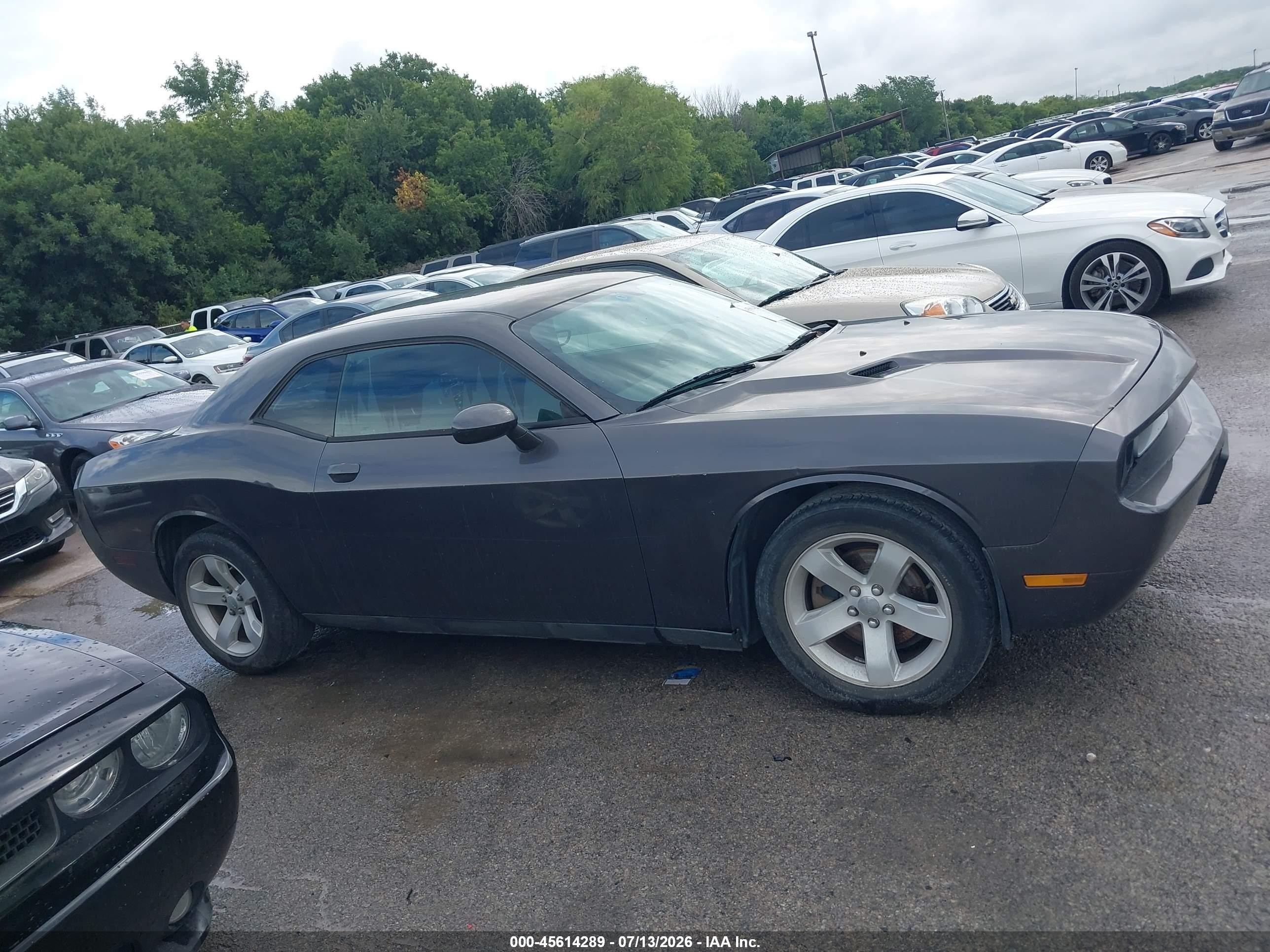 2013 Dodge Challenger Sxt Gray vin: 2C3CDYAGXDH679597