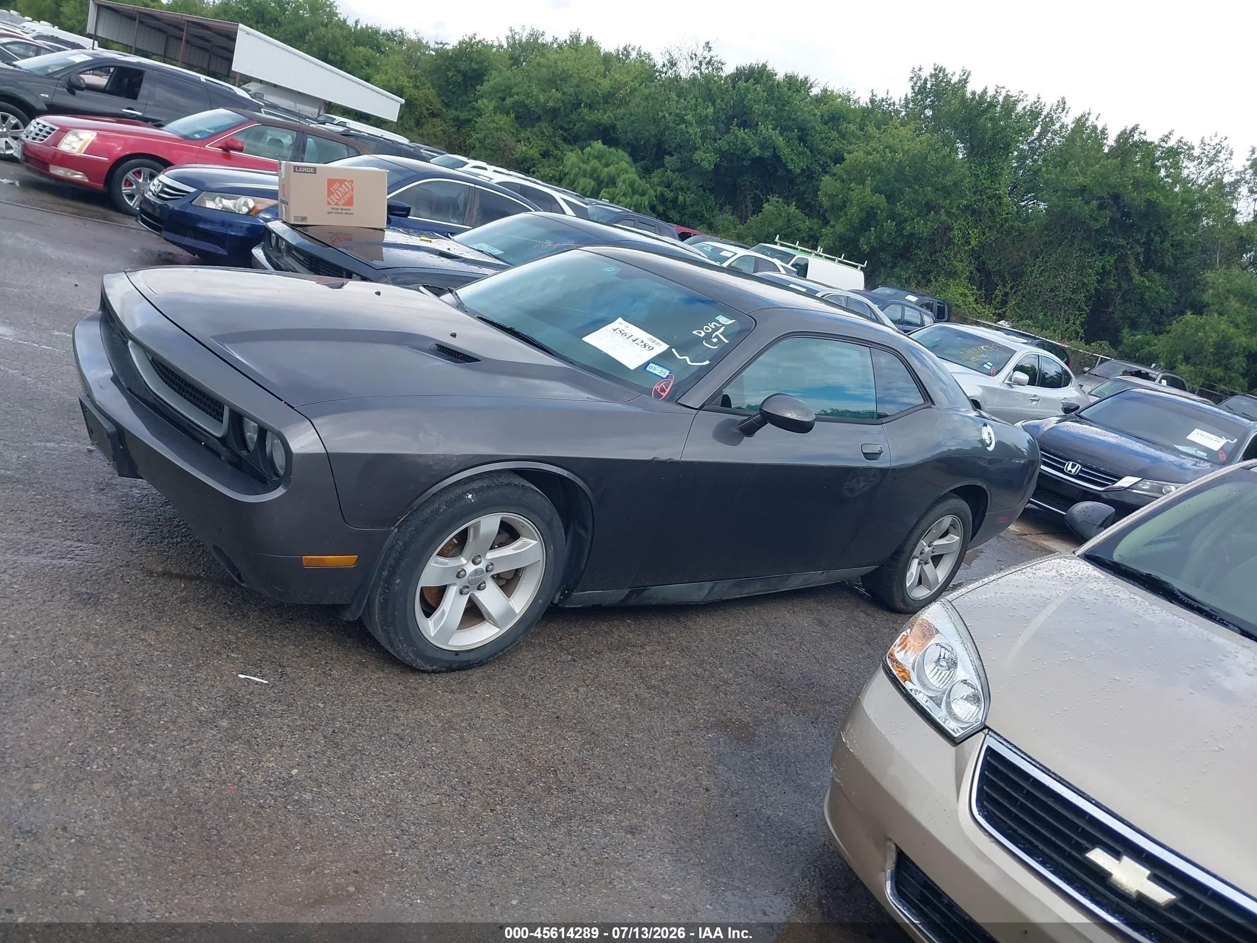2013 Dodge Challenger Sxt Gray vin: 2C3CDYAGXDH679597