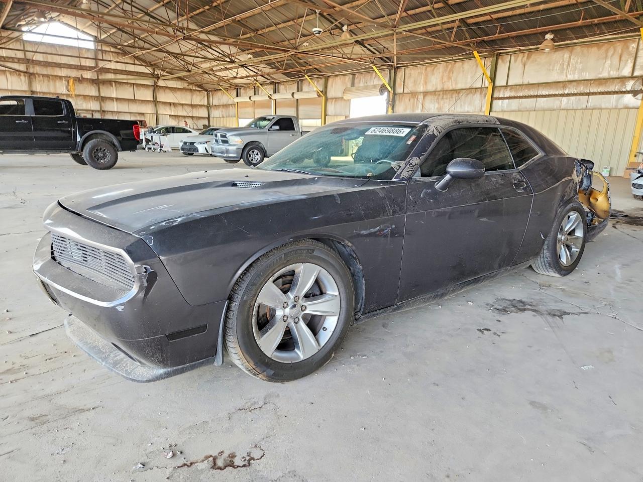 2013 Dodge Challenger Sxt Gray vin: 2C3CDYAGXDH680779