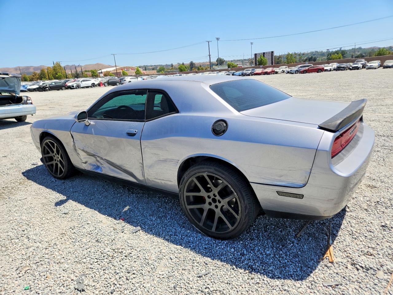 2013 Dodge Challenger Sxt Silver vin: 2C3CDYAGXDH719208