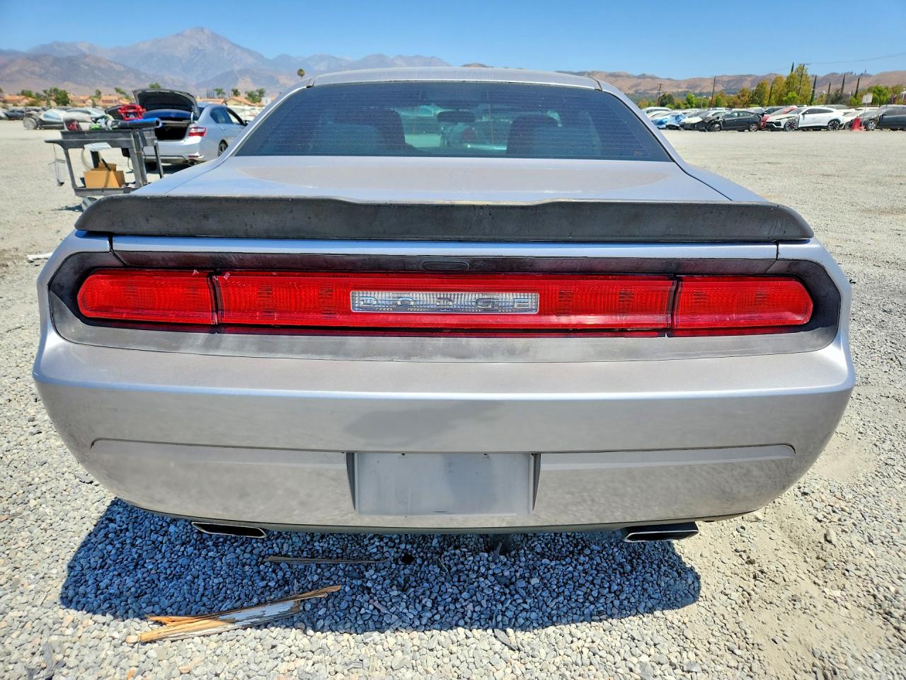 2013 Dodge Challenger Sxt Silver vin: 2C3CDYAGXDH719208