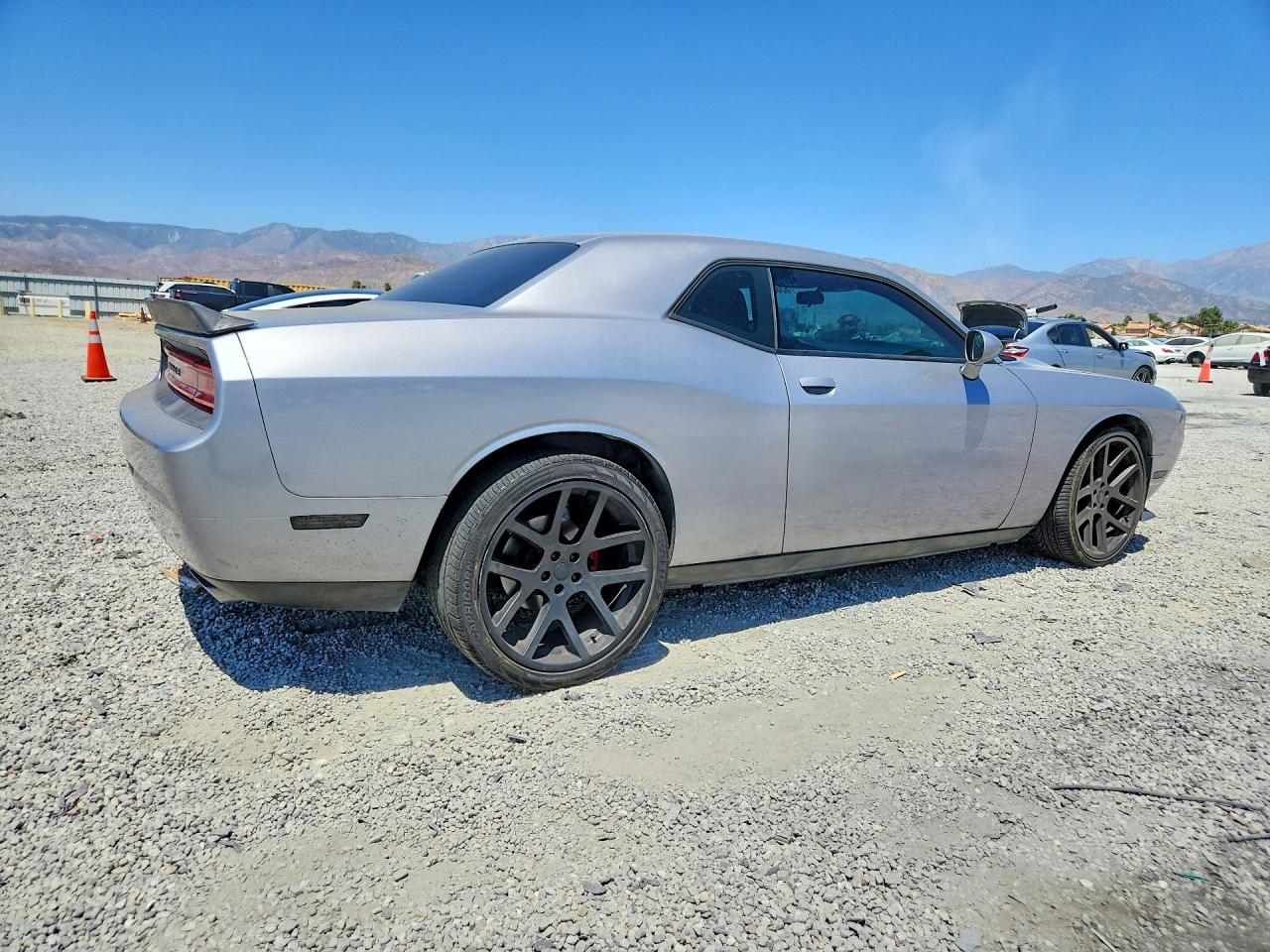 2013 Dodge Challenger Sxt Silver vin: 2C3CDYAGXDH719208