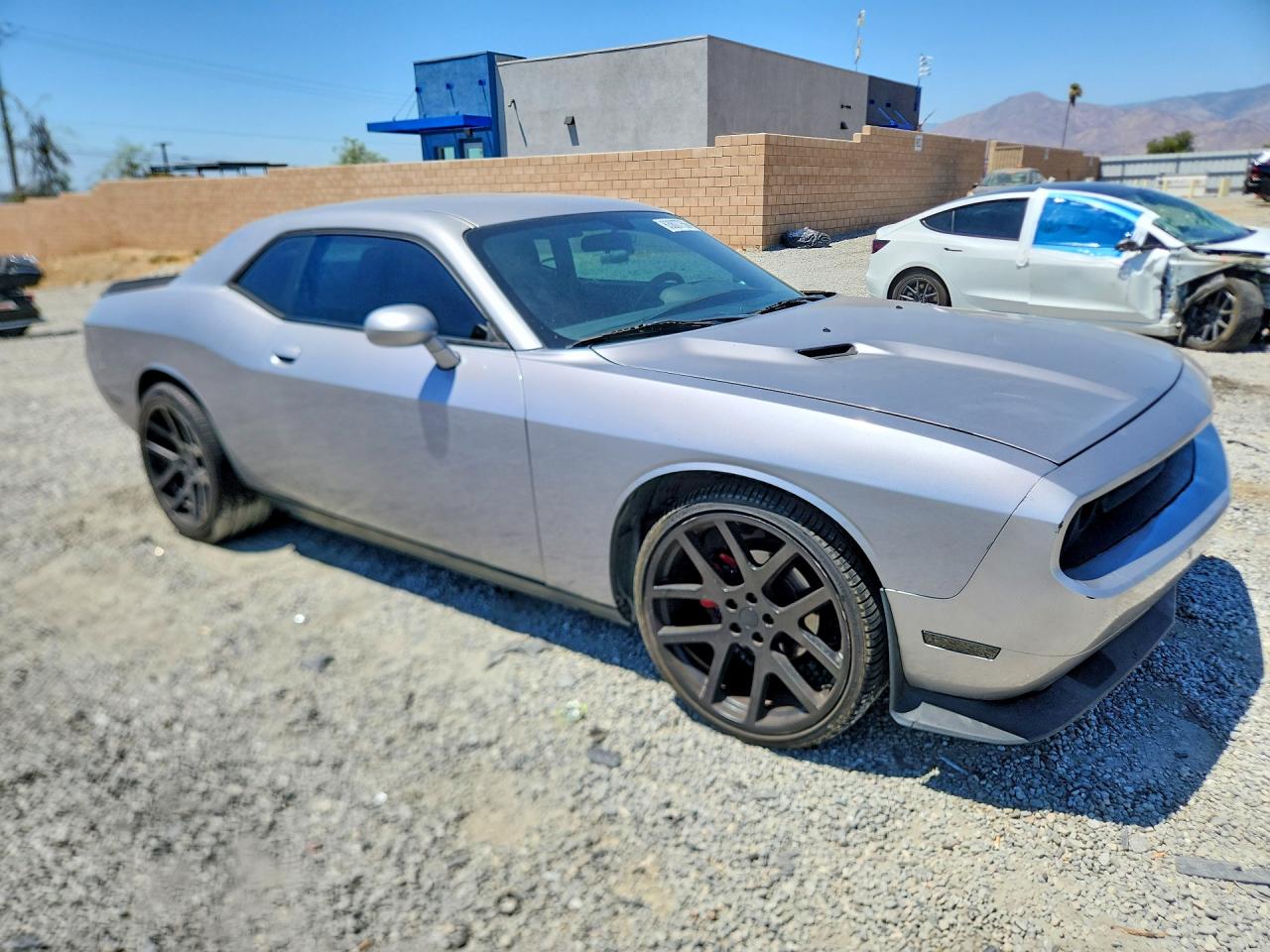 2013 Dodge Challenger Sxt Silver vin: 2C3CDYAGXDH719208