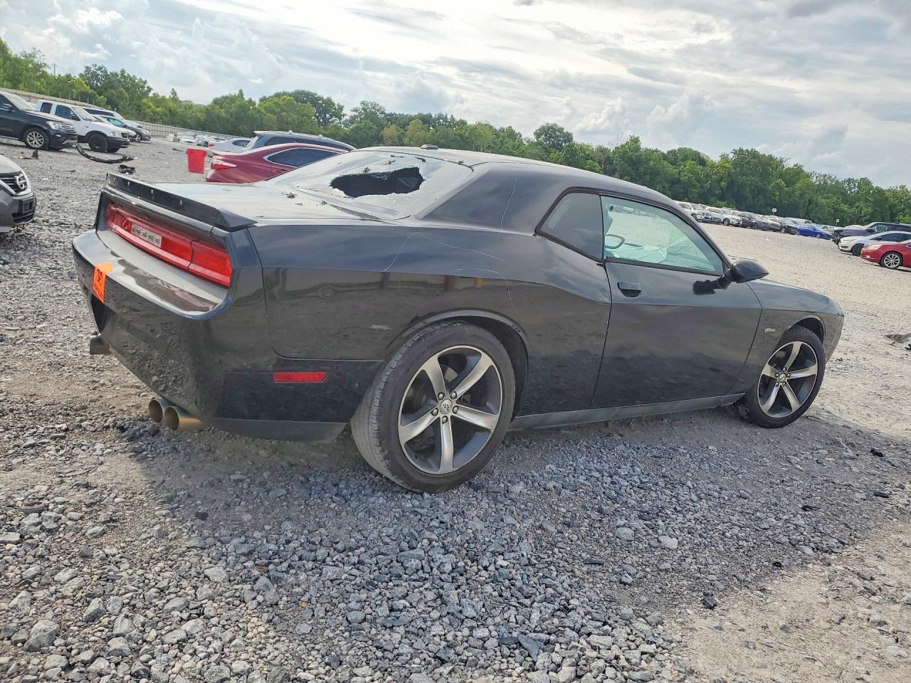 2014 Dodge Challenger Sxt Черный vin: 2C3CDYAGXEH225593