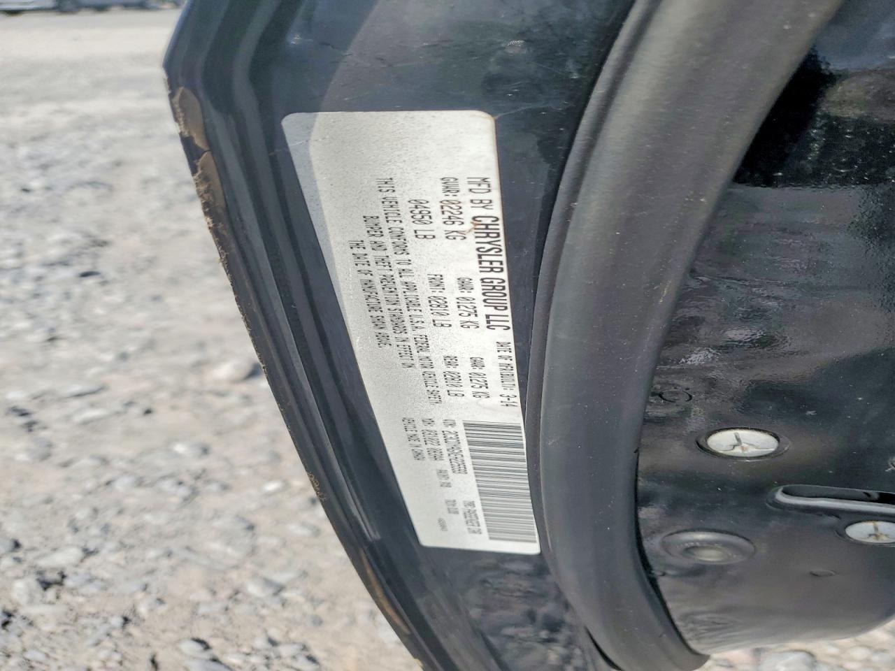 2014 Dodge Challenger Sxt Черный vin: 2C3CDYAGXEH225593