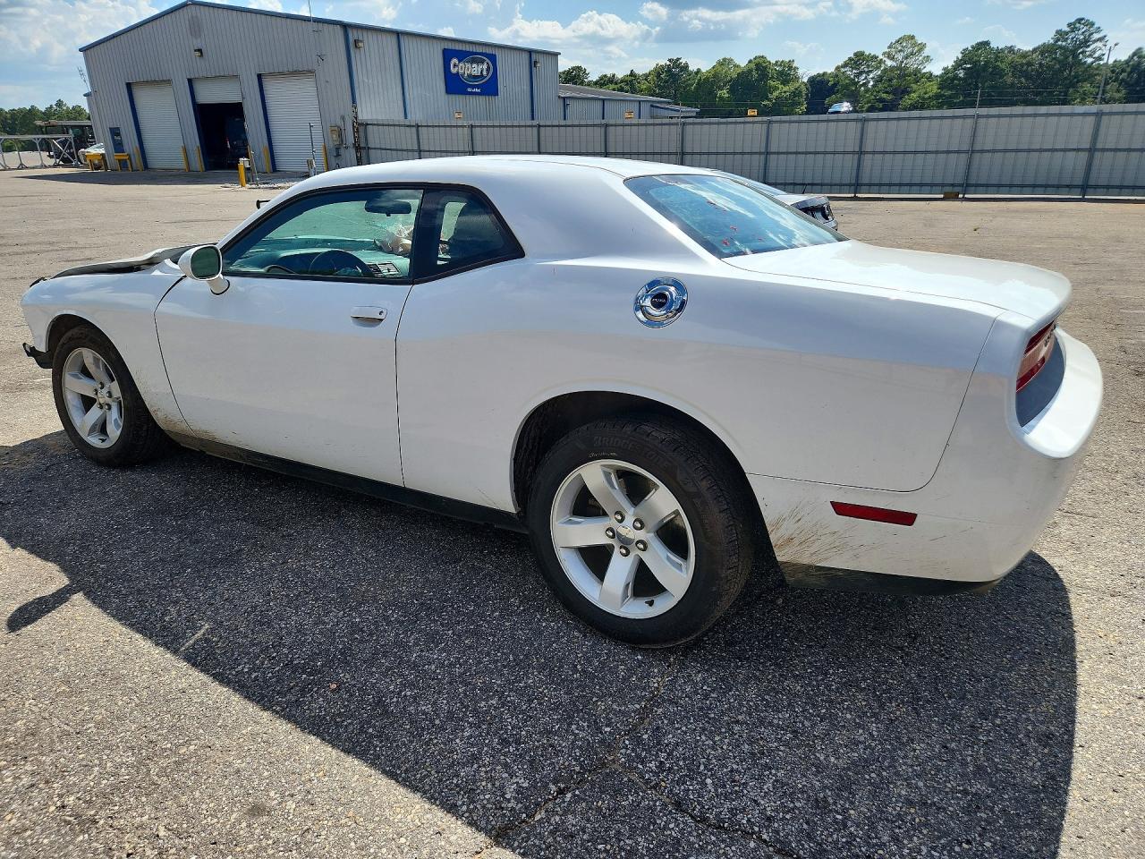 2014 Dodge Challenger Sxt White vin: 2C3CDYAGXEH230003