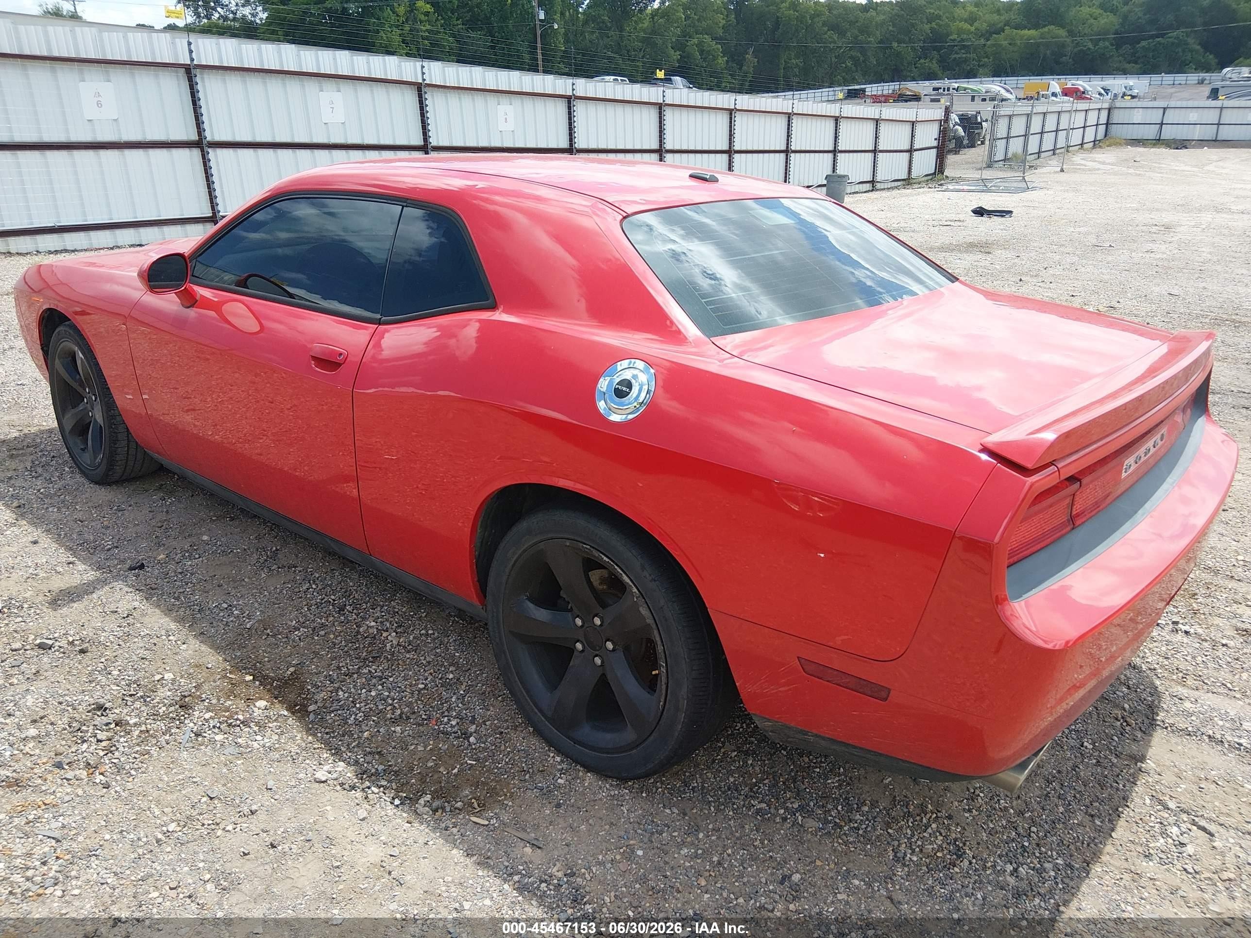 2014 Dodge Challenger Sxt Red vin: 2C3CDYAGXEH232026