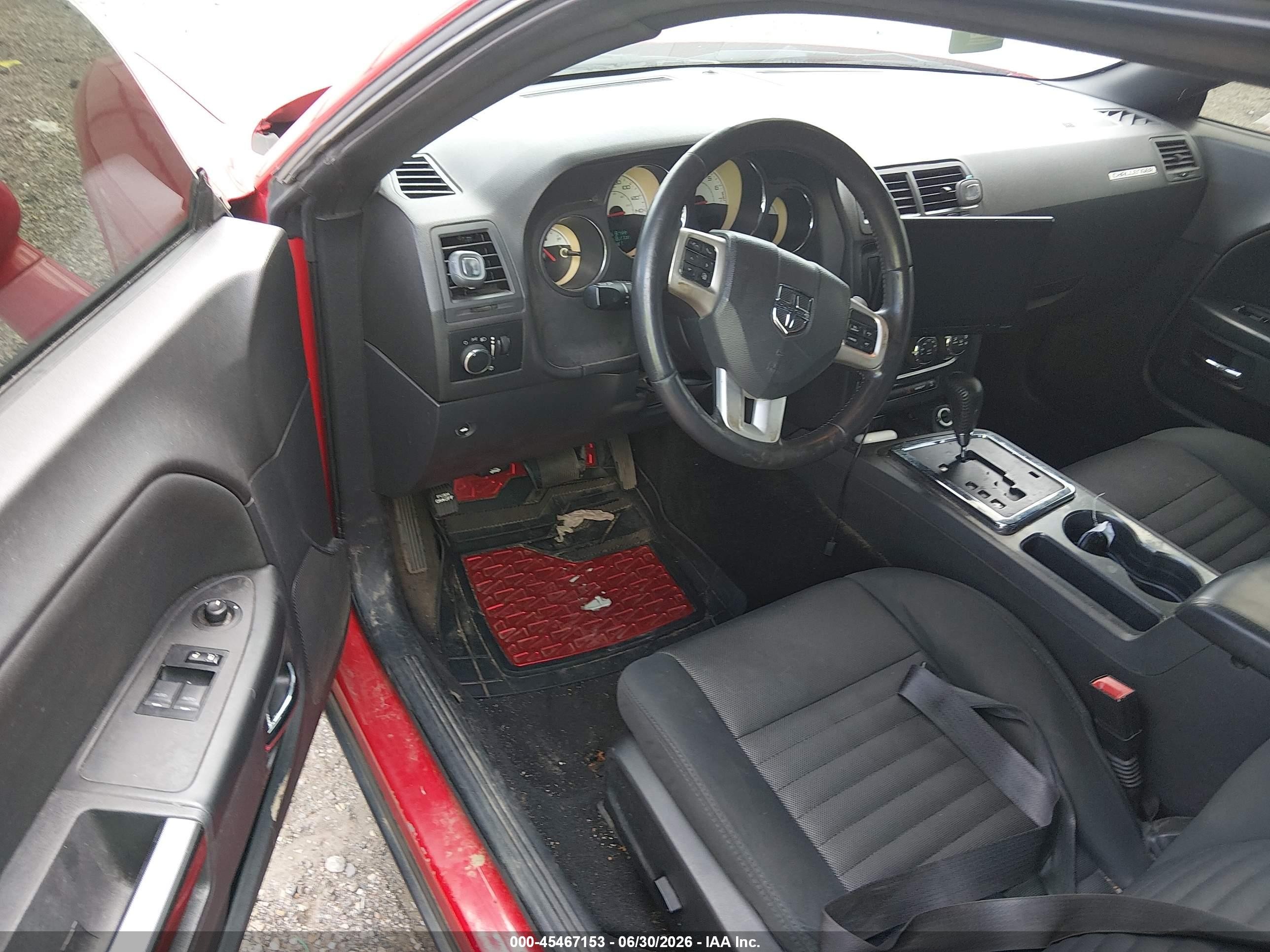 2014 Dodge Challenger Sxt Red vin: 2C3CDYAGXEH232026