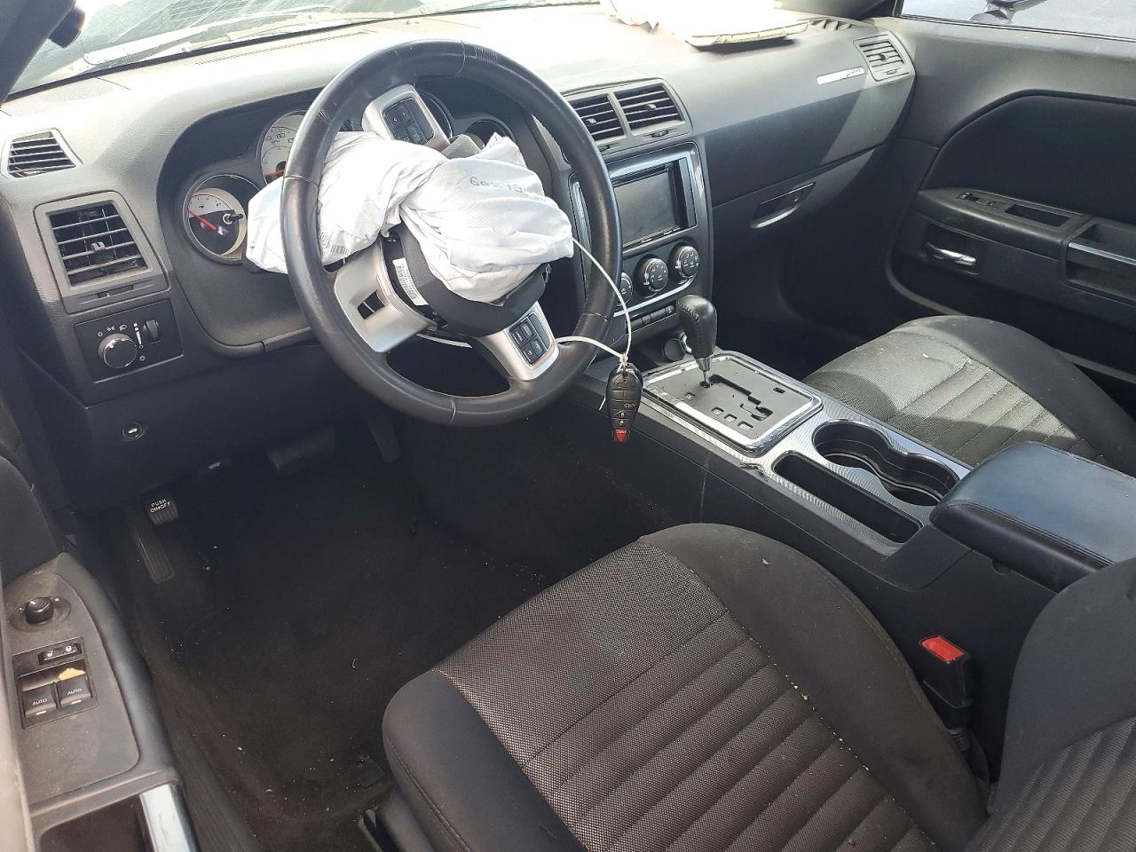 2014 Dodge Challenger Sxt Gray vin: 2C3CDYAGXEH247559