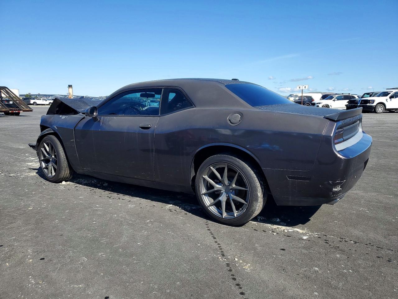 2014 Dodge Challenger Sxt Gray vin: 2C3CDYAGXEH247559