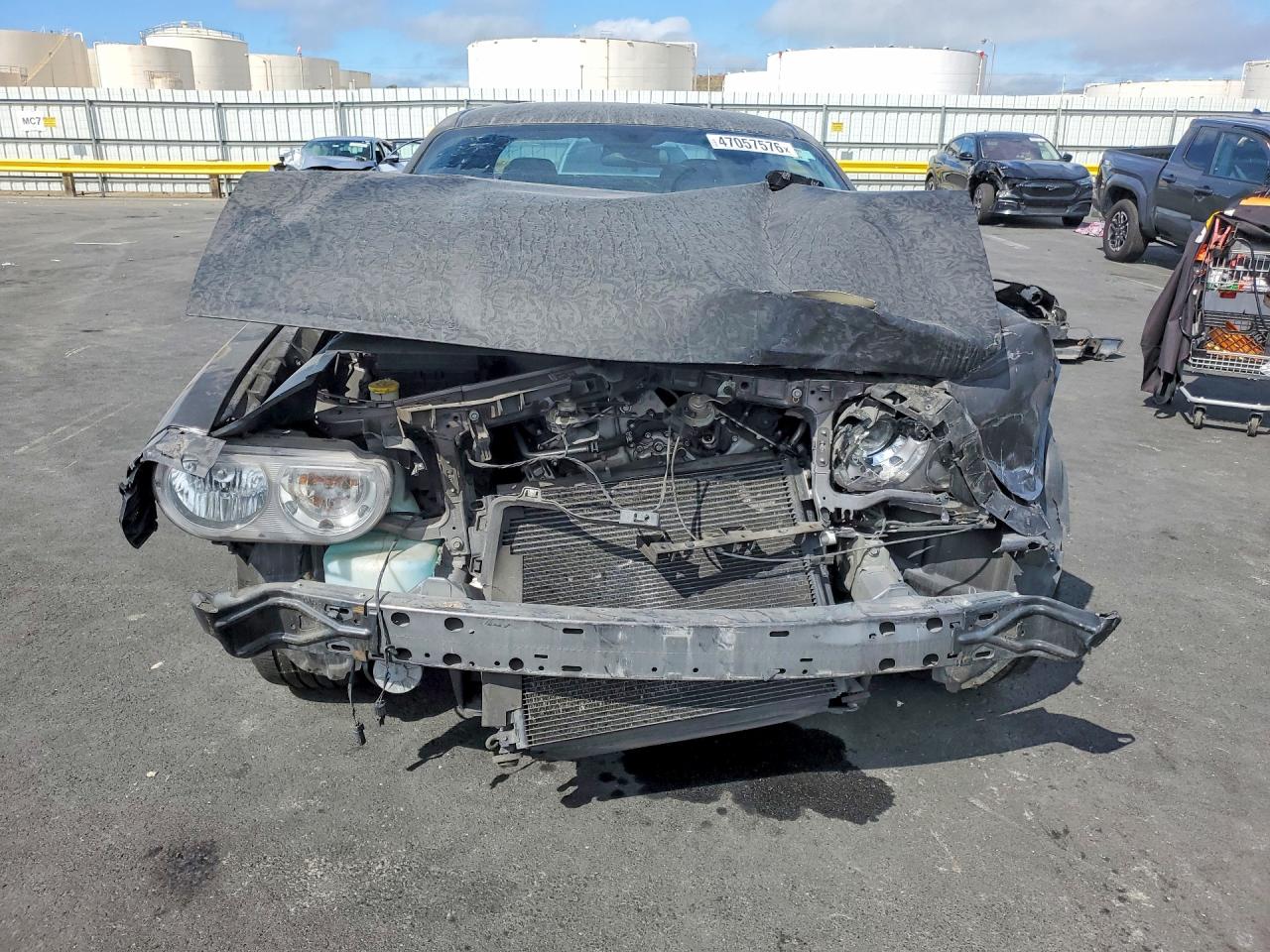 2014 Dodge Challenger Sxt Gray vin: 2C3CDYAGXEH247559