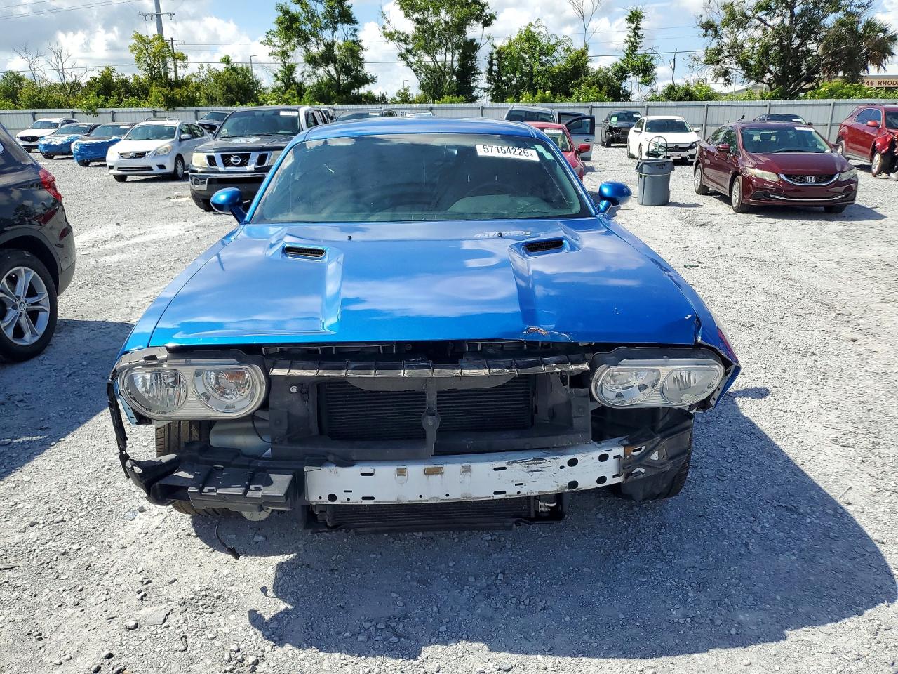 2014 Dodge Challenger Sxt Blue vin: 2C3CDYAGXEH289536
