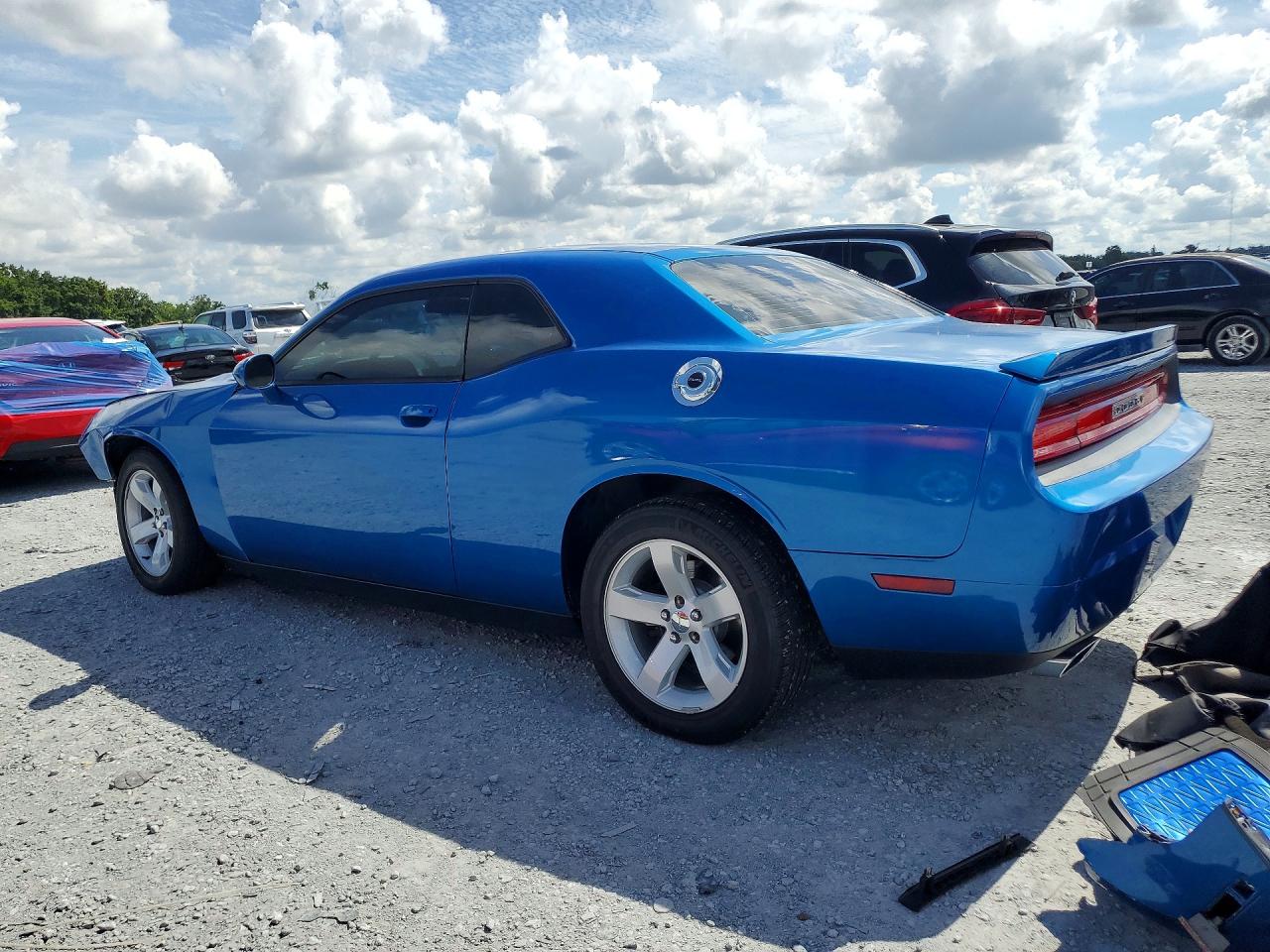 2014 Dodge Challenger Sxt Blue vin: 2C3CDYAGXEH289536