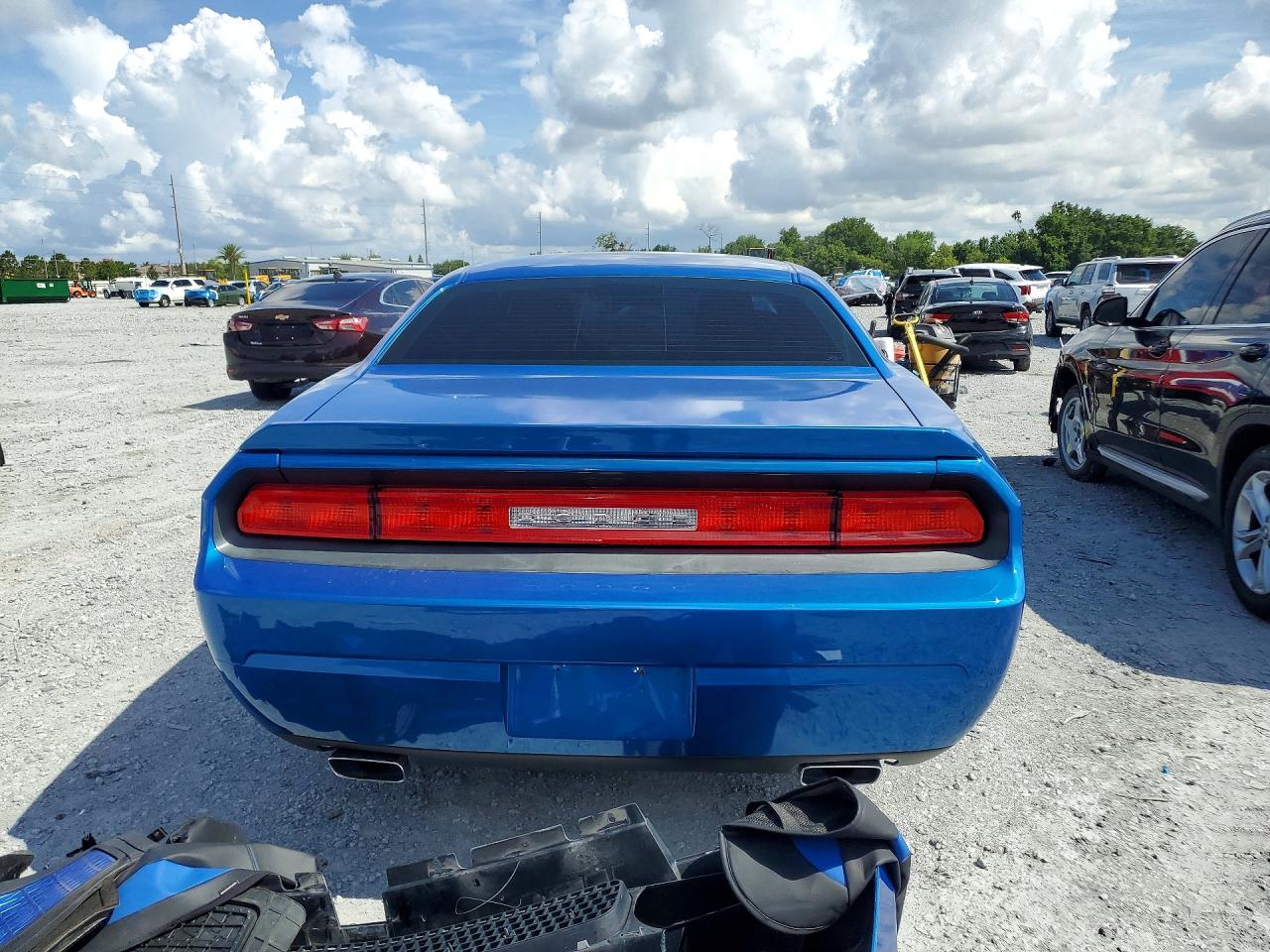 2014 Dodge Challenger Sxt Blue vin: 2C3CDYAGXEH289536