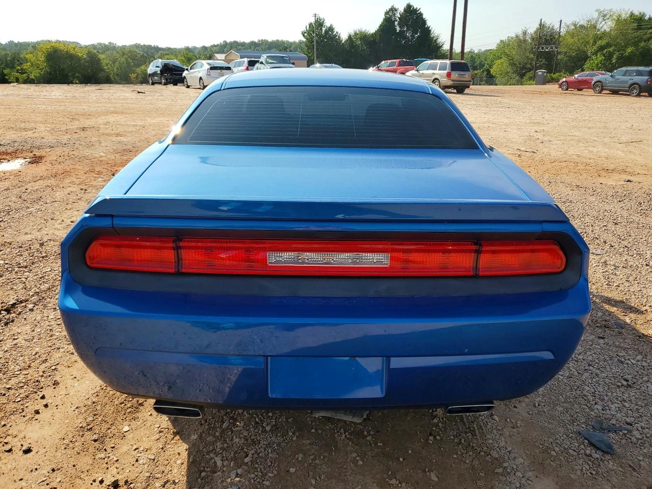 2014 Dodge Challenger Sxt Blue vin: 2C3CDYAGXEH289536