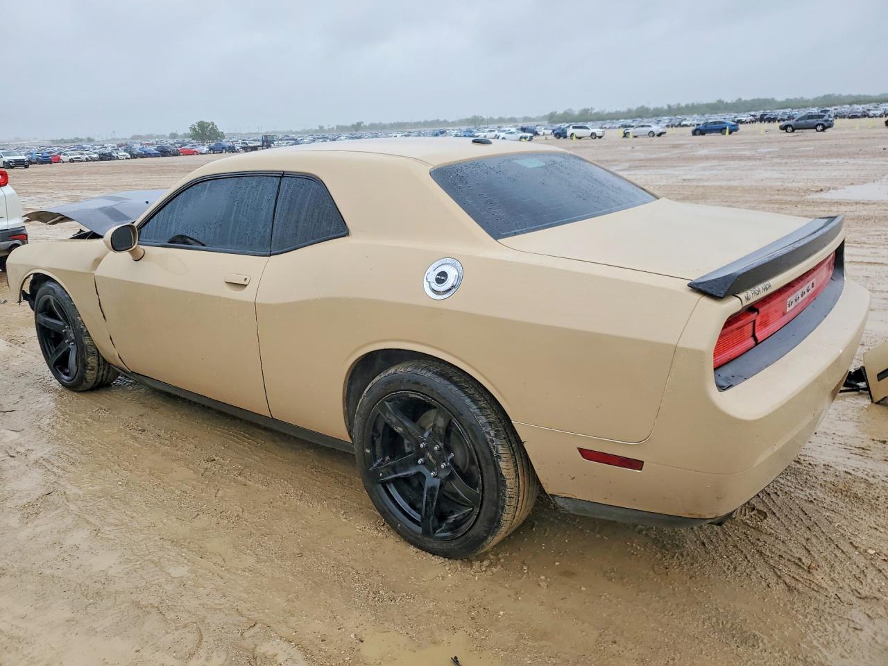 2014 Dodge Challenger Sxt Желто-коричневый vin: 2C3CDYAGXEH298964