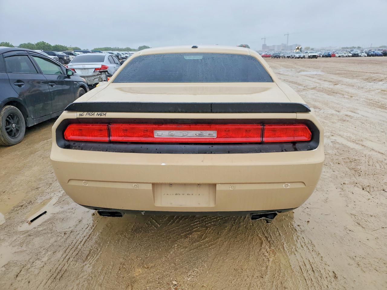 2014 Dodge Challenger Sxt Желто-коричневый vin: 2C3CDYAGXEH298964