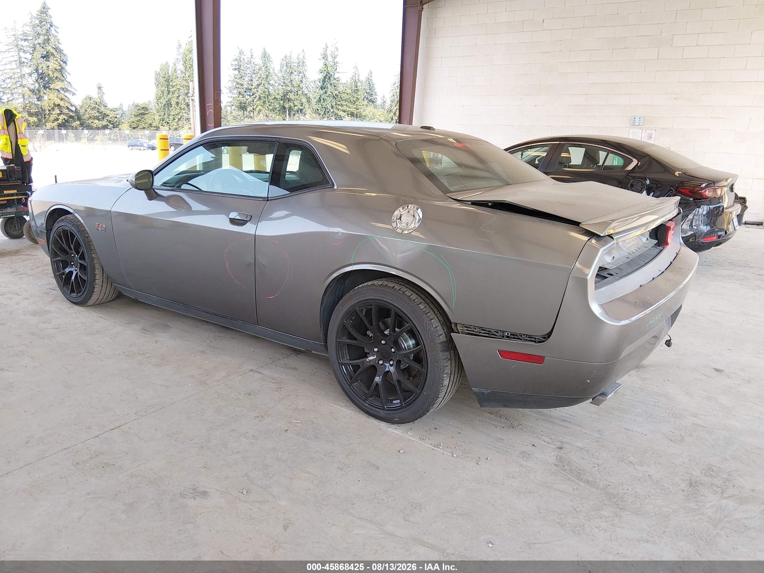 2012 Dodge Challenger R/t Gray vin: 2C3CDYBT0CH101745