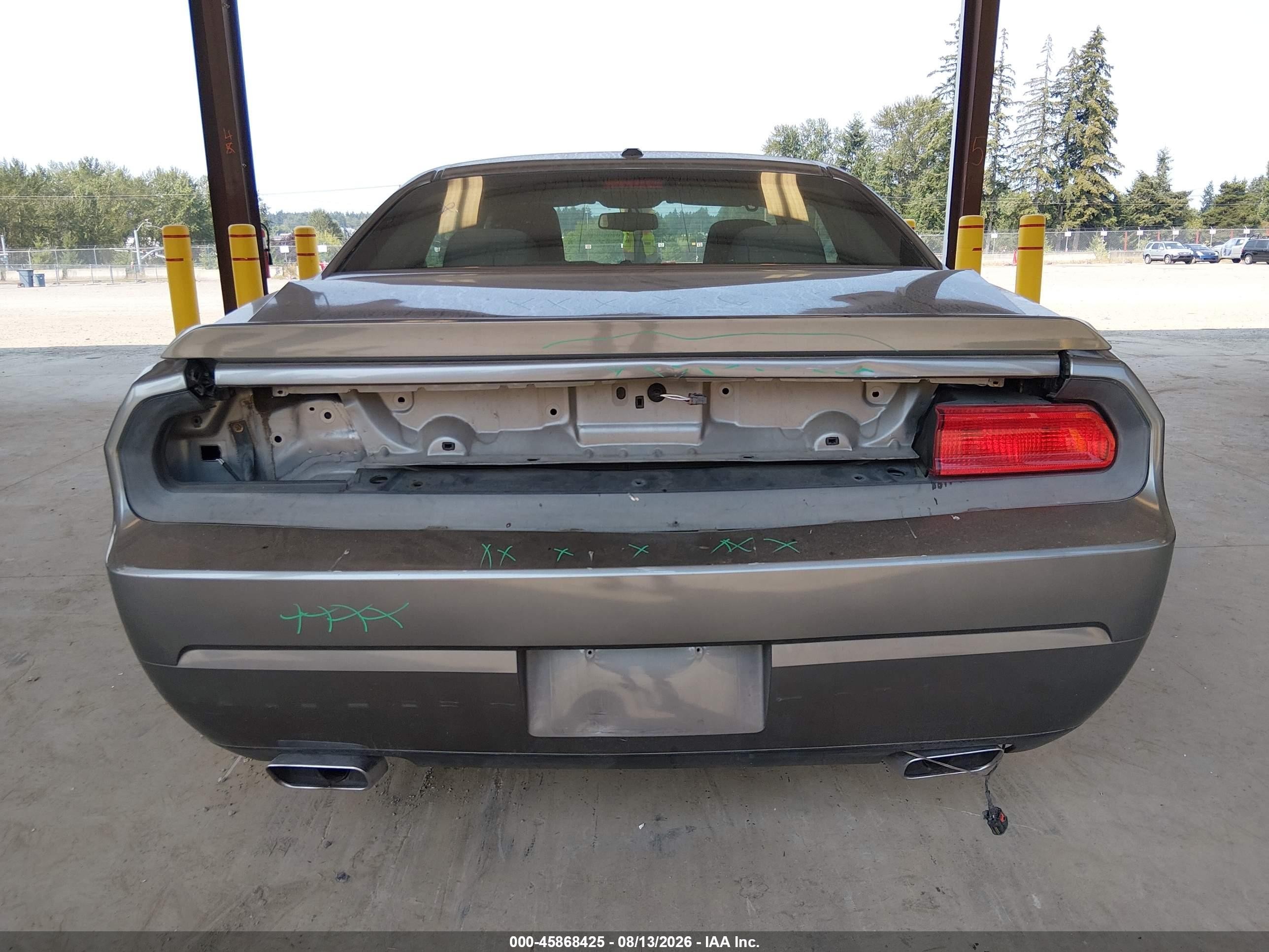 2012 Dodge Challenger R/t Gray vin: 2C3CDYBT0CH101745