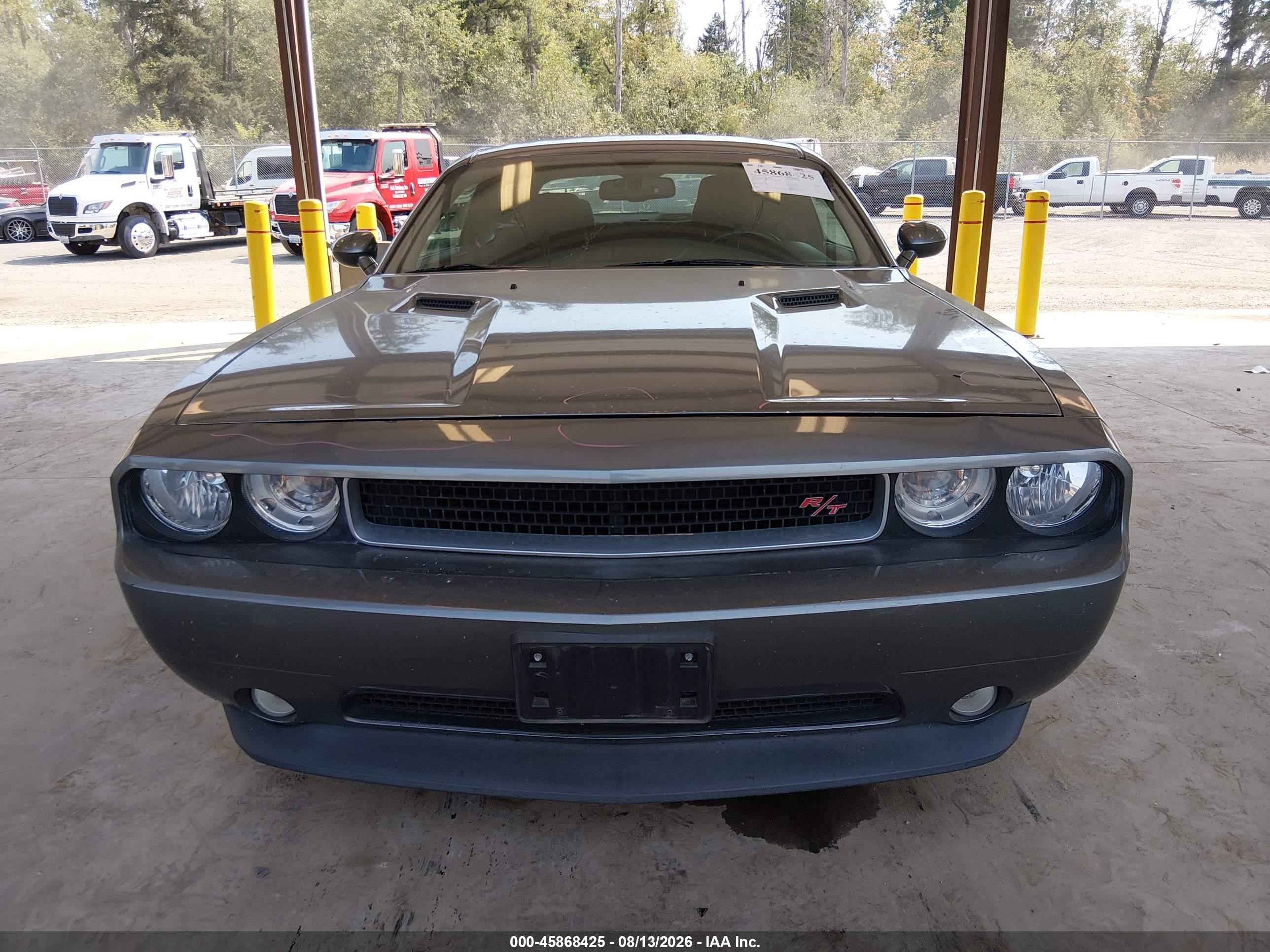 2012 Dodge Challenger R/t Gray vin: 2C3CDYBT0CH101745