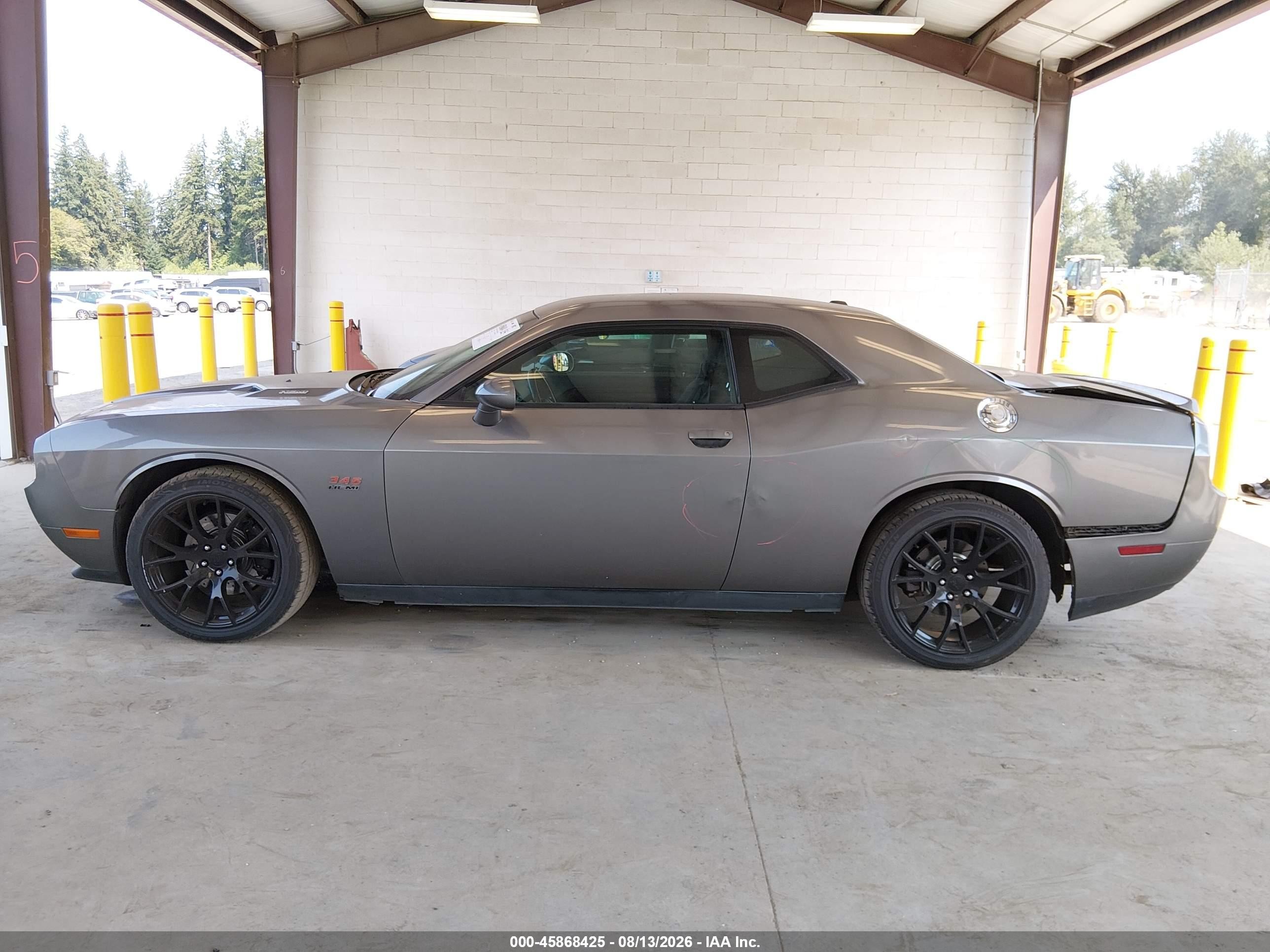 2012 Dodge Challenger R/t Gray vin: 2C3CDYBT0CH101745