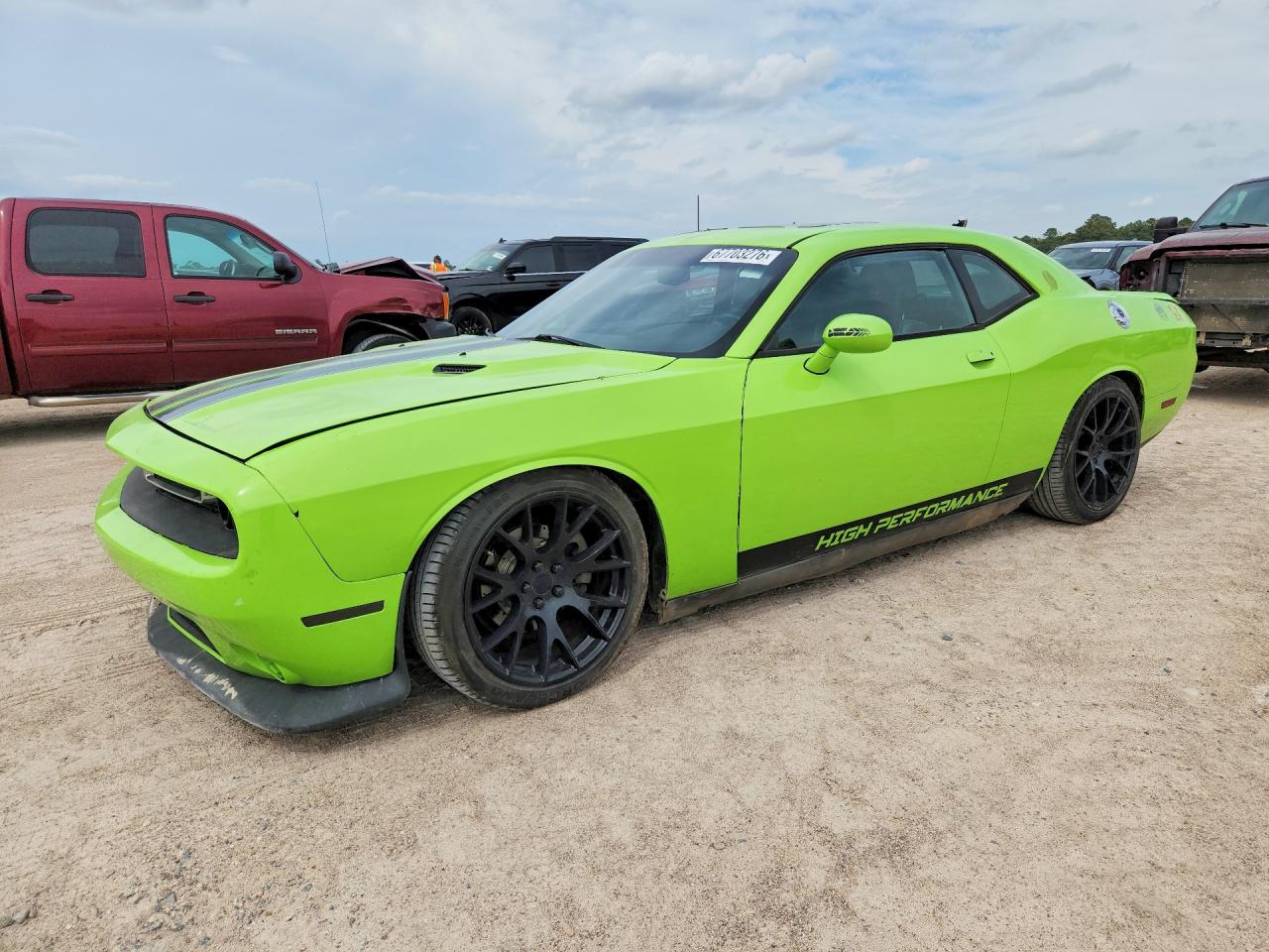 2012 Dodge Challenger R/t Зеленый vin: 2C3CDYBT0CH106301