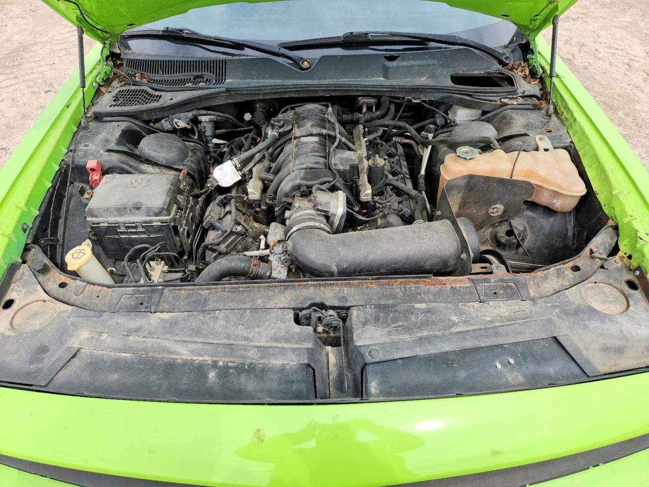 2012 Dodge Challenger R/t Зеленый vin: 2C3CDYBT0CH106301