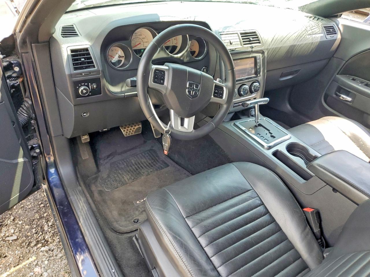 2012 Dodge Challenger R/t Black vin: 2C3CDYBT0CH254822