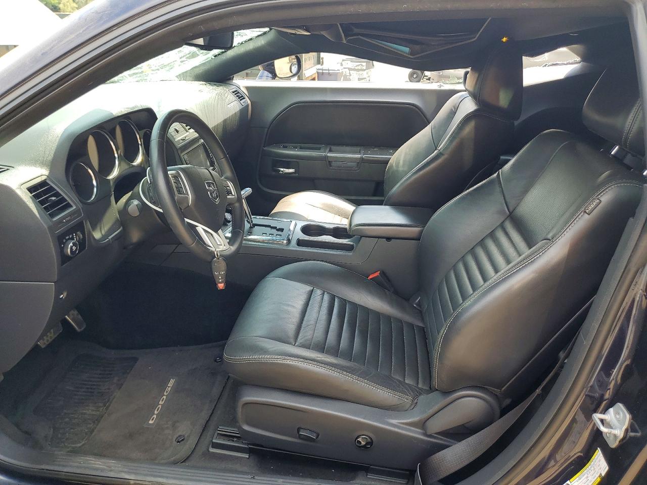 2012 Dodge Challenger R/t Black vin: 2C3CDYBT0CH254822