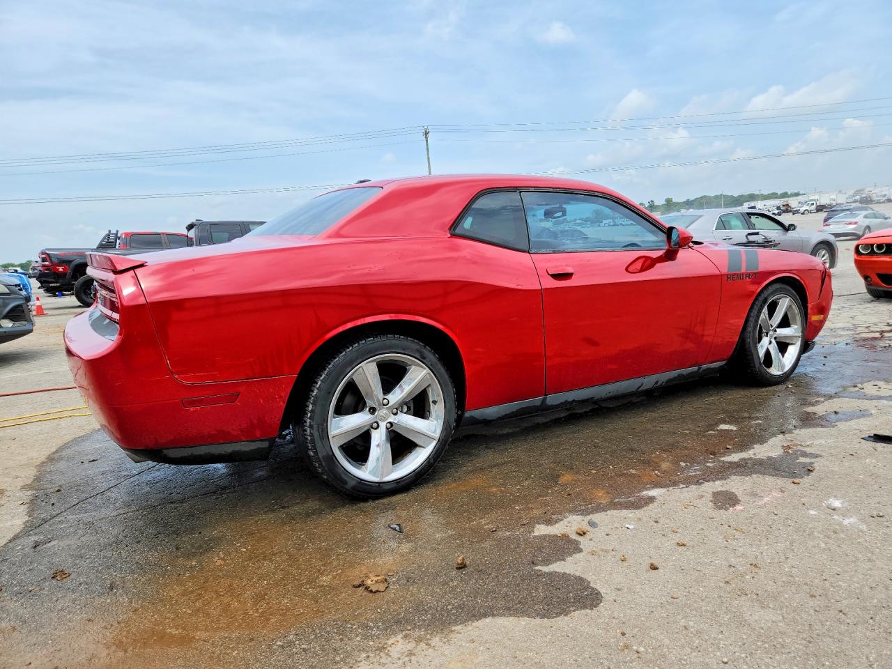 2013 Dodge Challenger R/t Red vin: 2C3CDYBT0DH530658