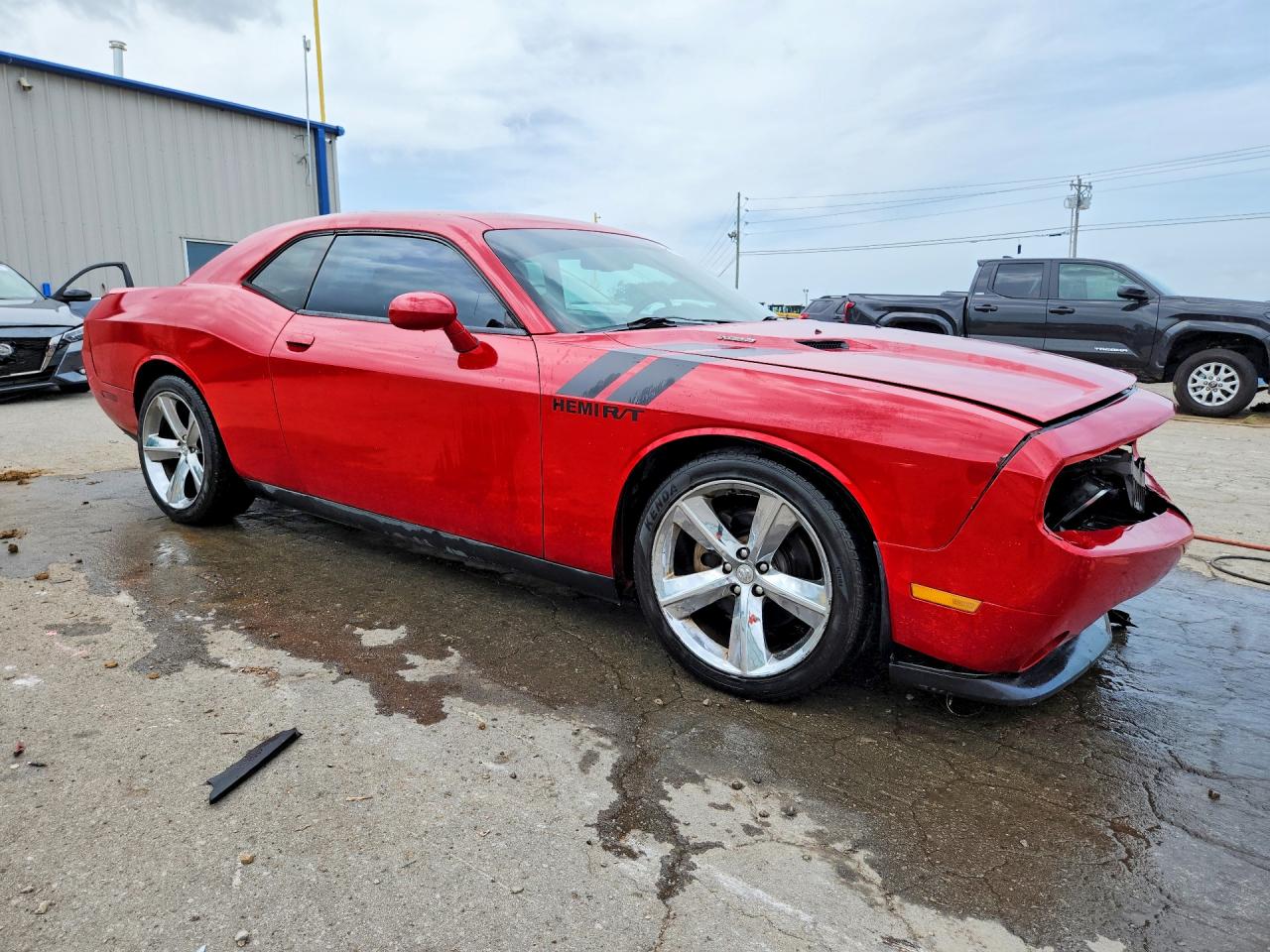 2013 Dodge Challenger R/t Red vin: 2C3CDYBT0DH530658