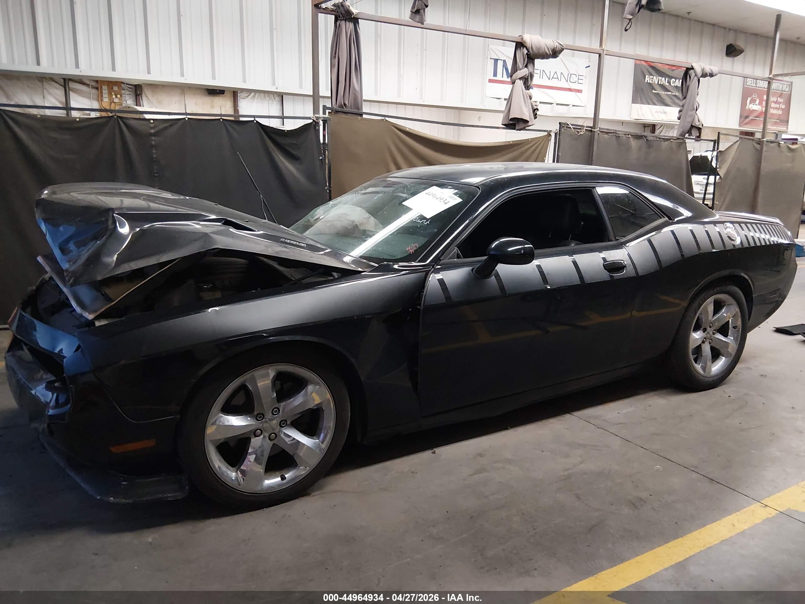 2013 Dodge Challenger R/t Plus Black vin: 2C3CDYBT0DH536623