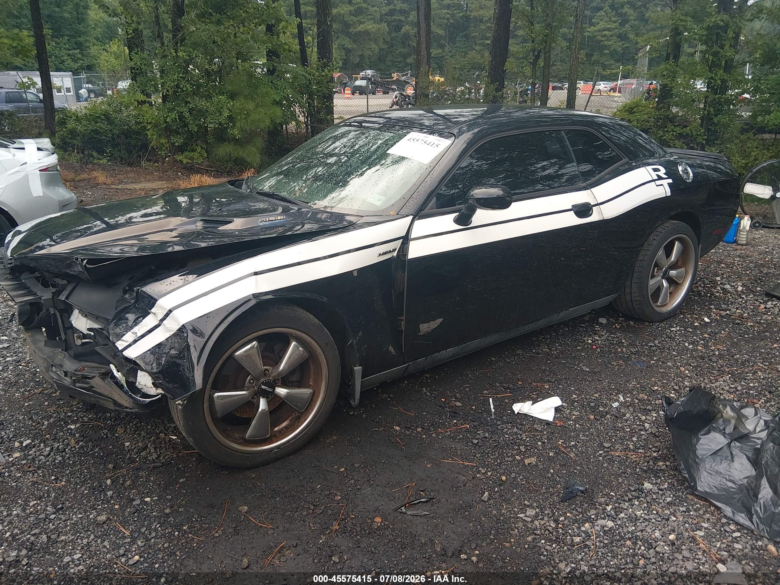 2013 Dodge Challenger R/t Classic Black vin: 2C3CDYBT0DH536797