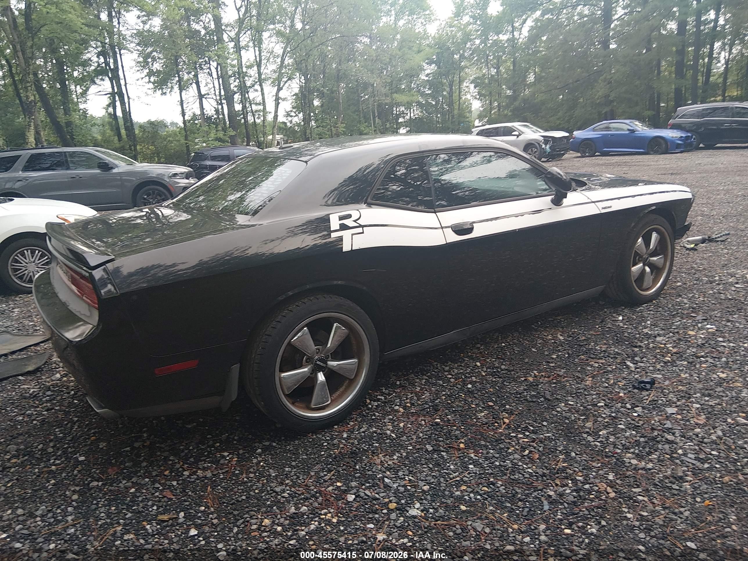 2013 Dodge Challenger R/t Classic Black vin: 2C3CDYBT0DH536797