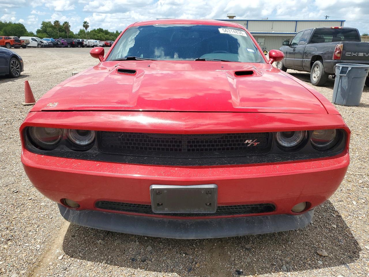 2013 Dodge Challenger R Red vin: 2C3CDYBT0DH565054