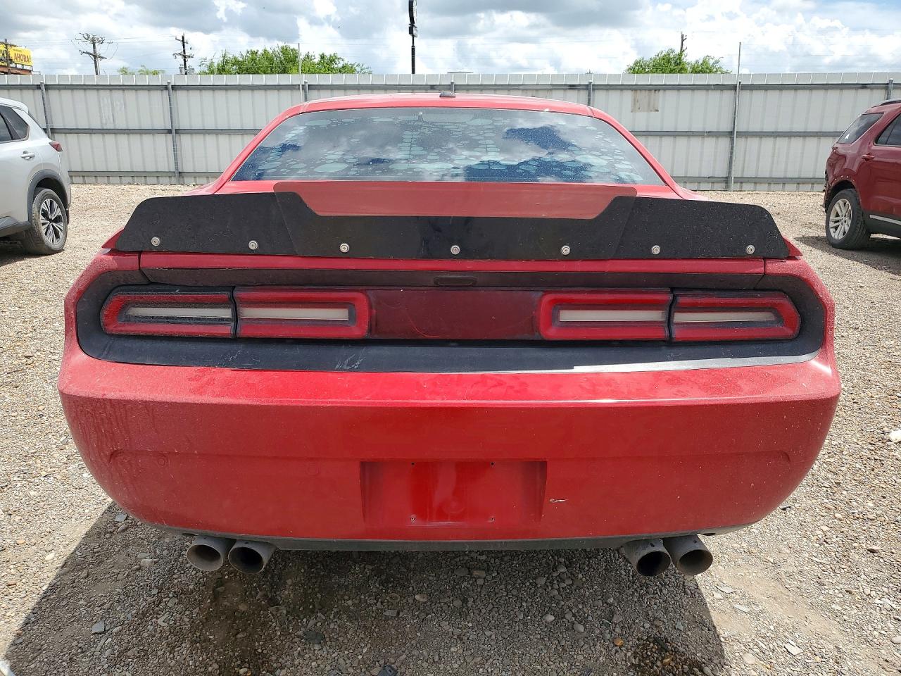 2013 Dodge Challenger R Red vin: 2C3CDYBT0DH565054