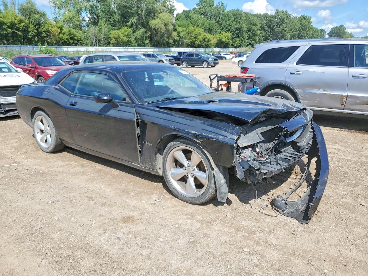 2014 Dodge Challenger R/t Black vin: 2C3CDYBT0EH126261
