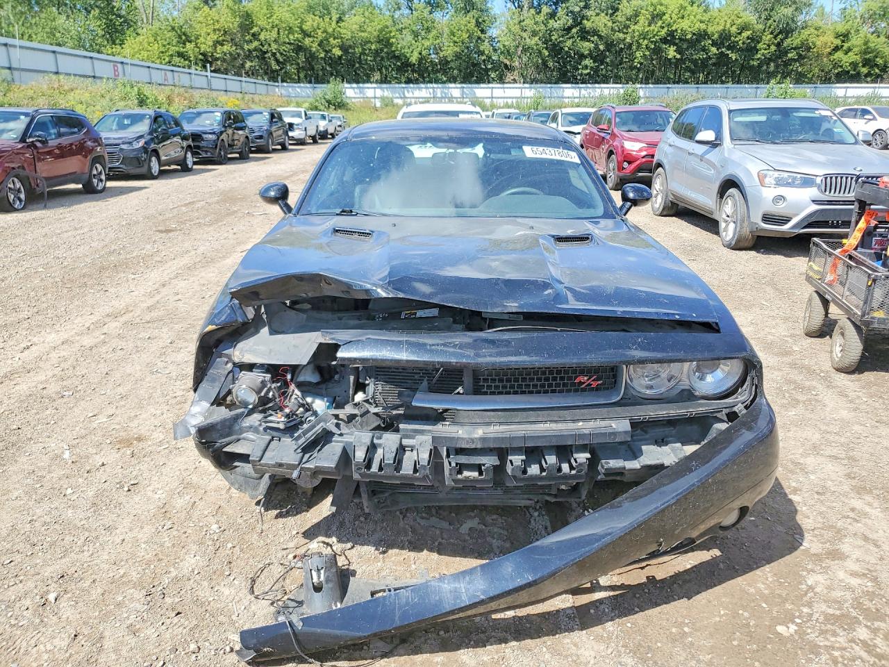 2014 Dodge Challenger R/t Black vin: 2C3CDYBT0EH126261