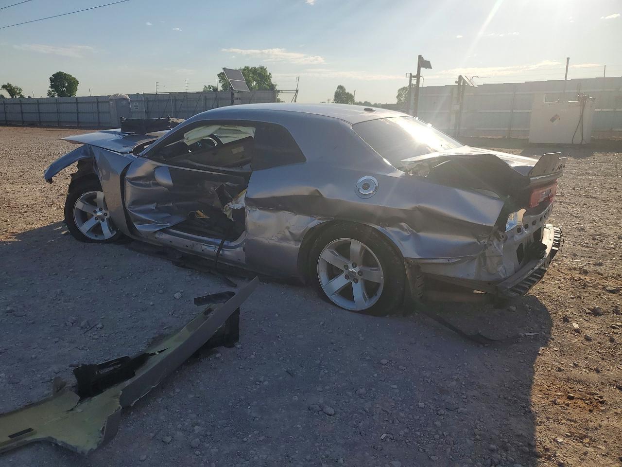 2014 Dodge Challenger R Silver vin: 2C3CDYBT0EH249980
