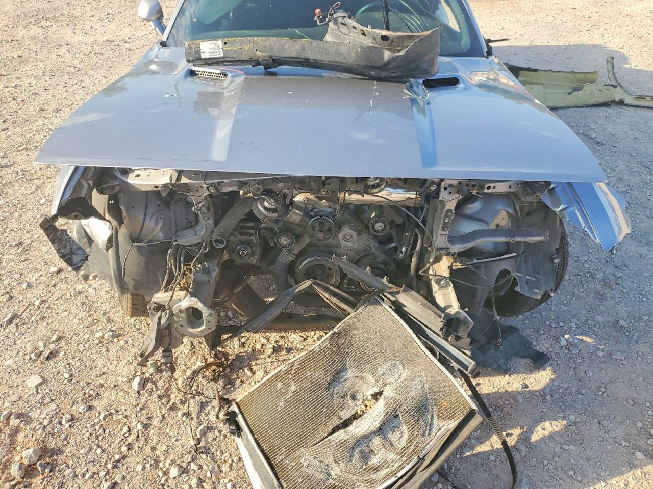 2014 Dodge Challenger R Silver vin: 2C3CDYBT0EH249980
