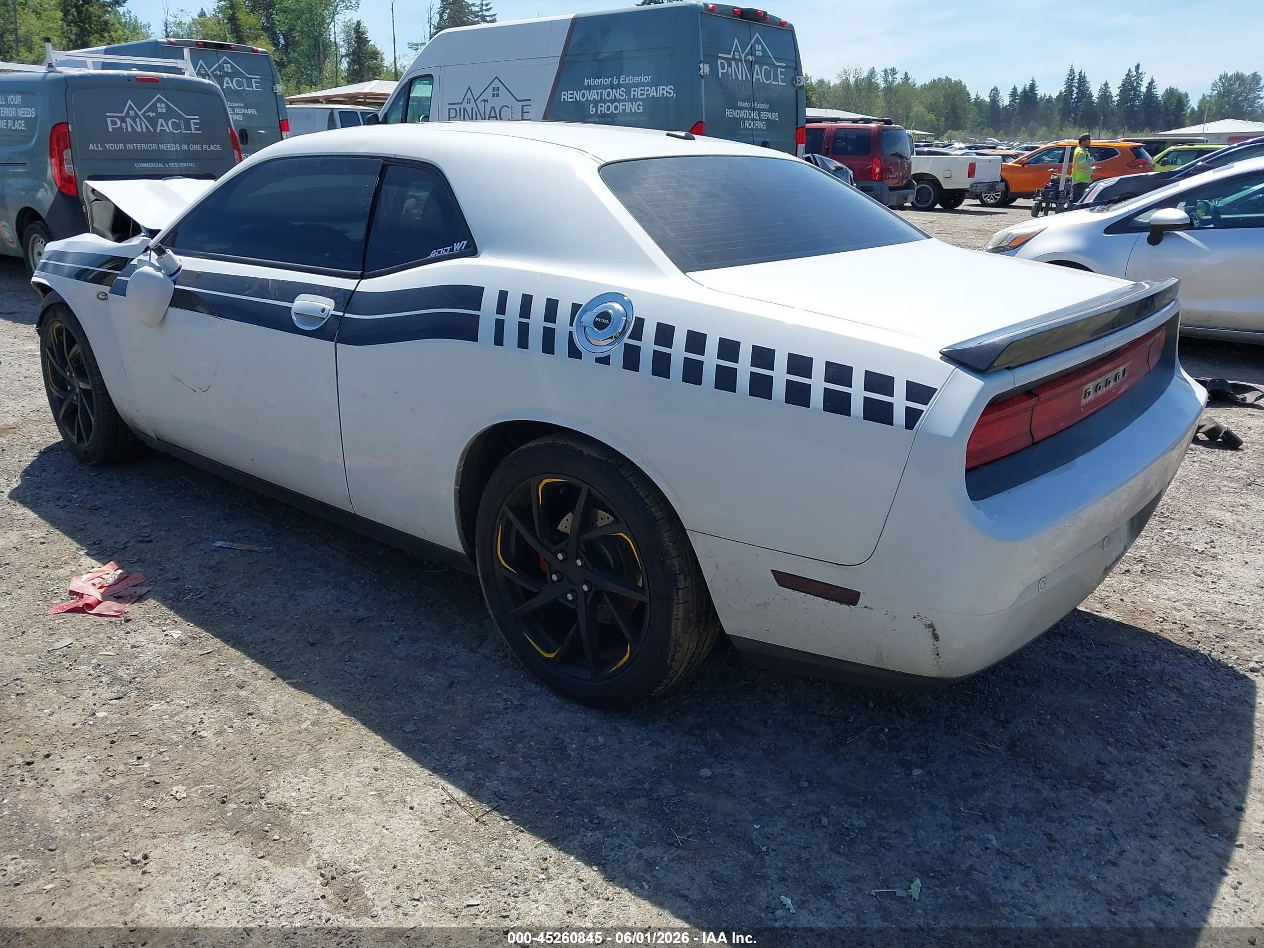 2014 Dodge Challenger R/t Classic White vin: 2C3CDYBT0EH298886